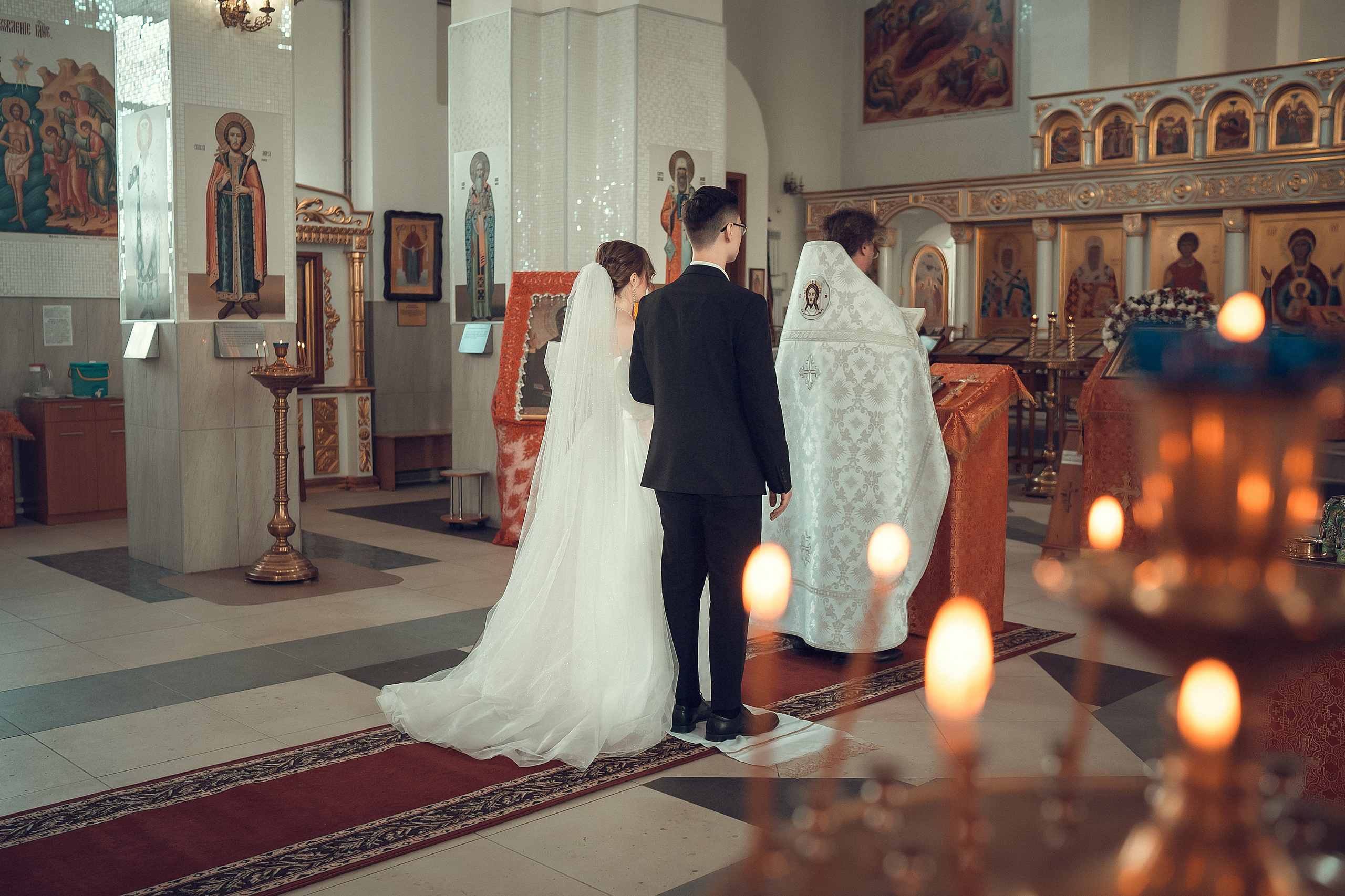 Венчание Анастасии и Никиты. Фотограф на Крещение и Венчание в Красноярске Рамазанова Юлия