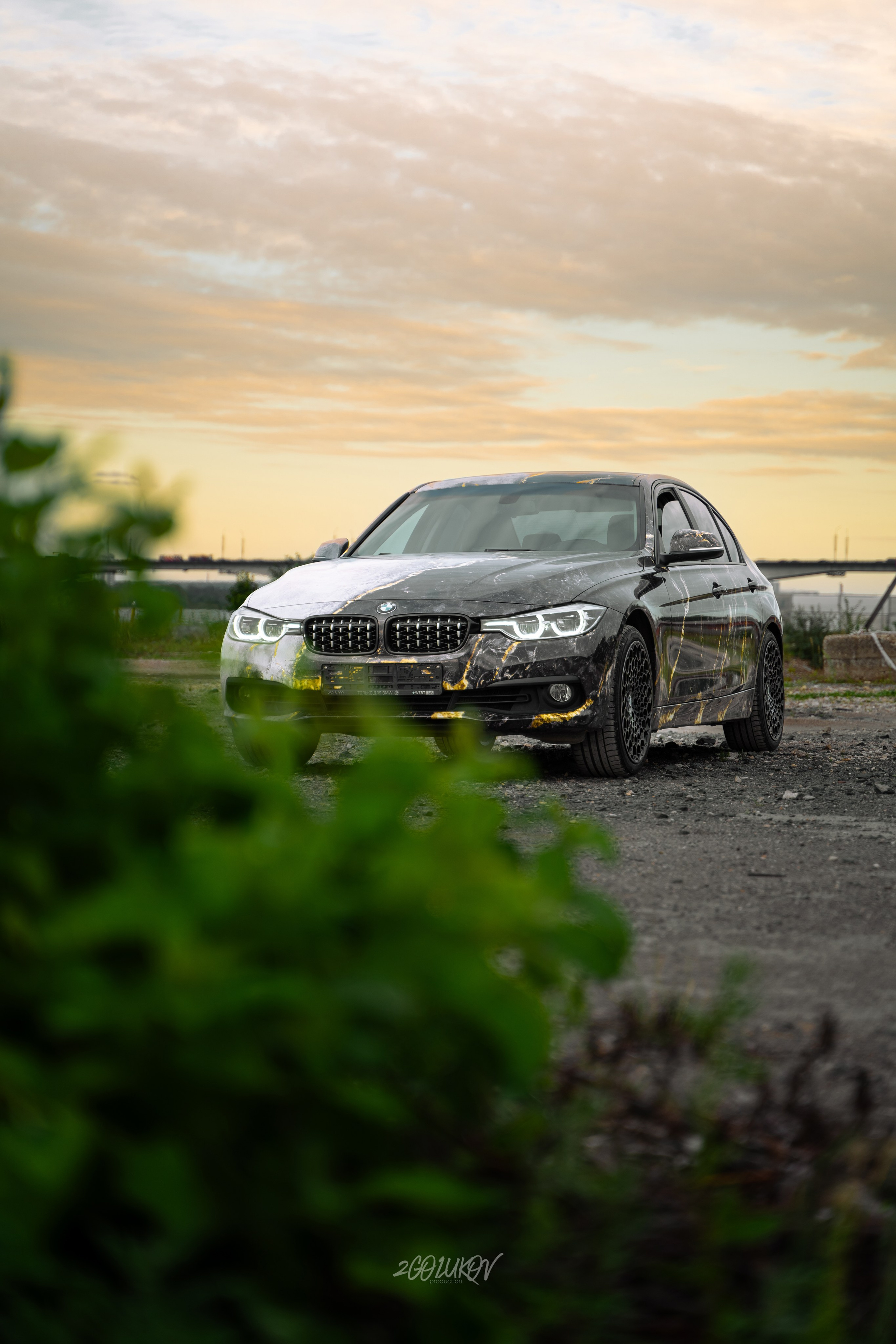 BMW 3-series. Автомобильный фотограф и видеограф в Санкт-Петербурге I 2golukov prod