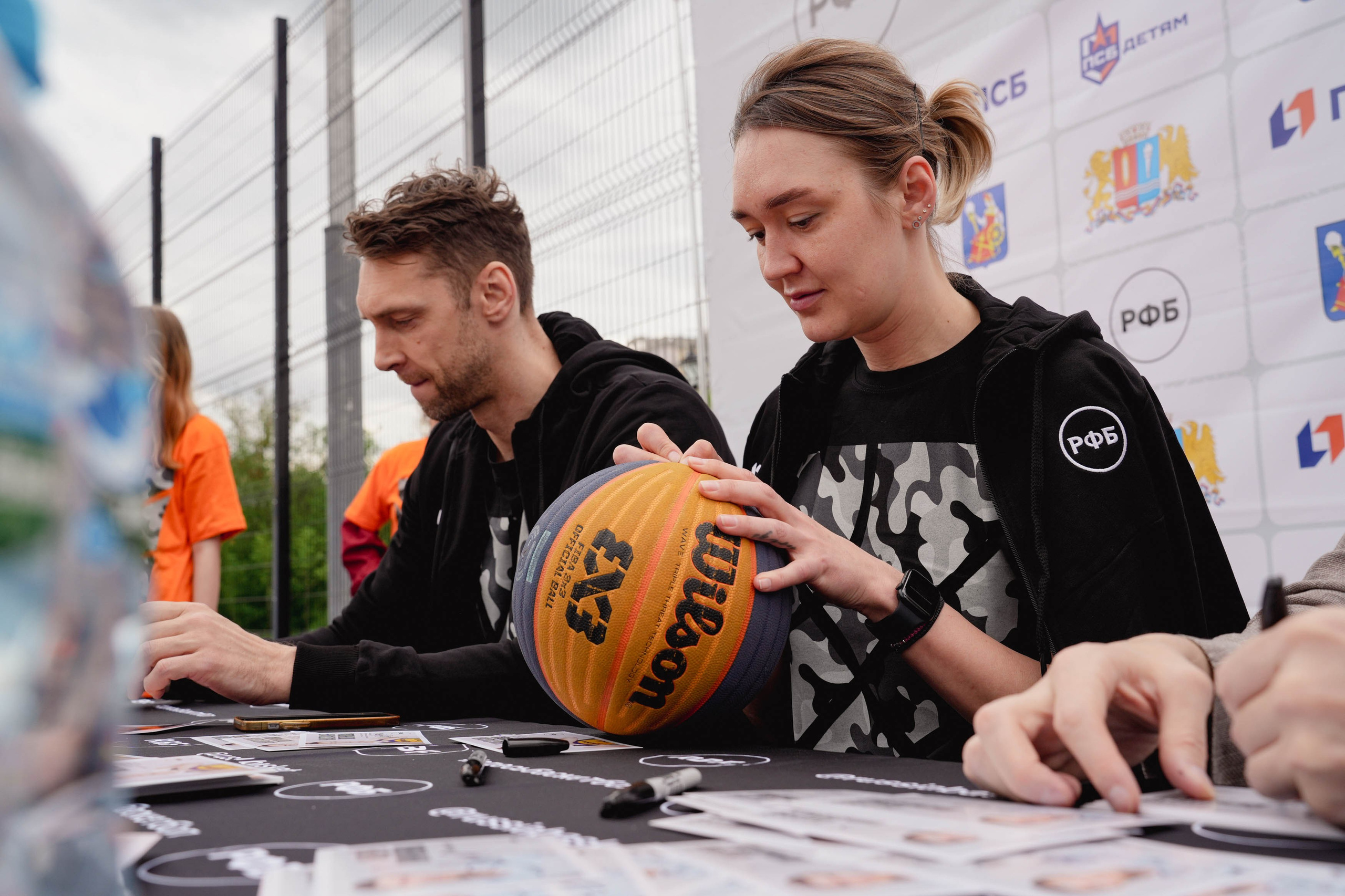 Открытие Центра уличного баскетбола. Спортивный и репортажный фотограф в Иваново Сергей Силкин