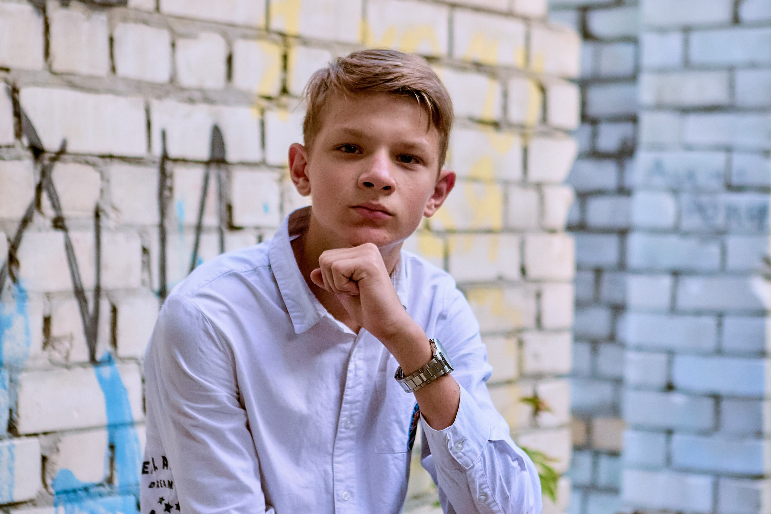 Фотосессия в заброшенном здании