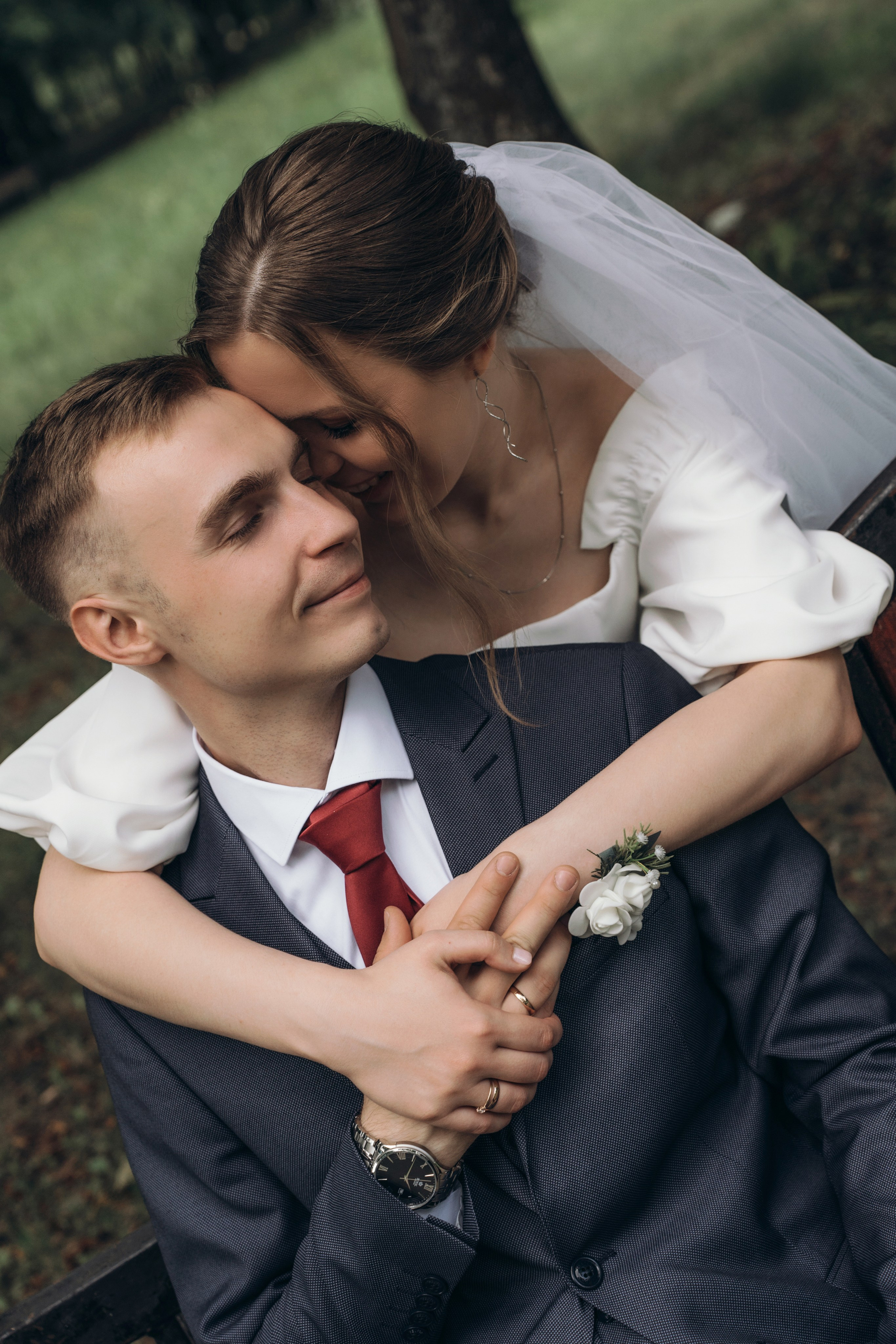 Свадебная прогулка в Лошицком парке. Ваш семейный фотограф в Минске — Вика Трегубова