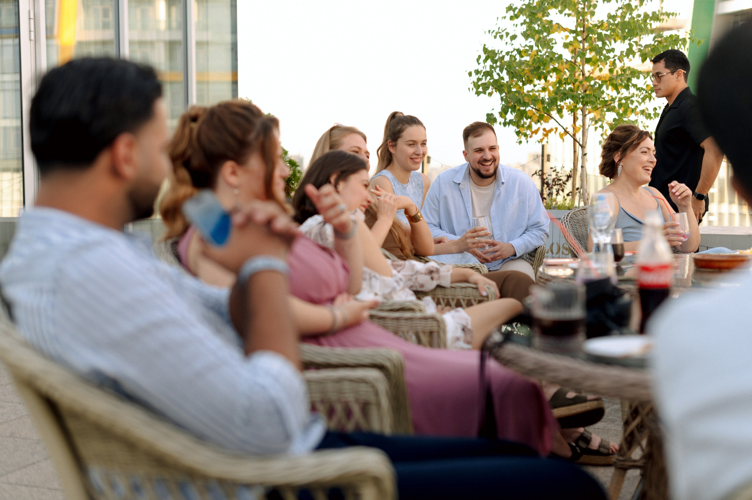Rooftop party. Шашкова Вероника / Свадебный и семейный фотограф Москва и Ярославль