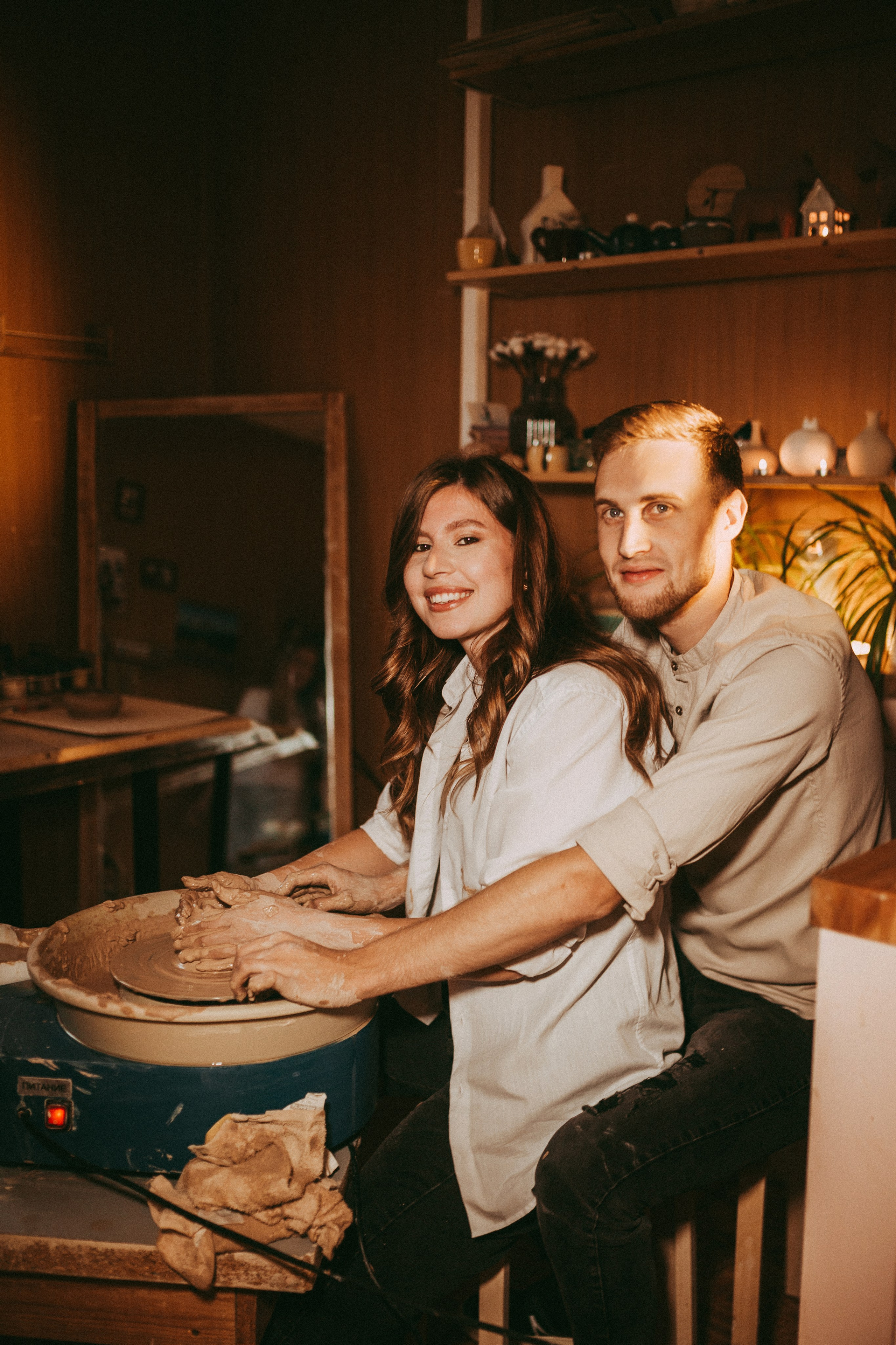 Лав стори в гончарной. Семейный и детский фотограф в Нижнем Новгороде Наумова Лидия