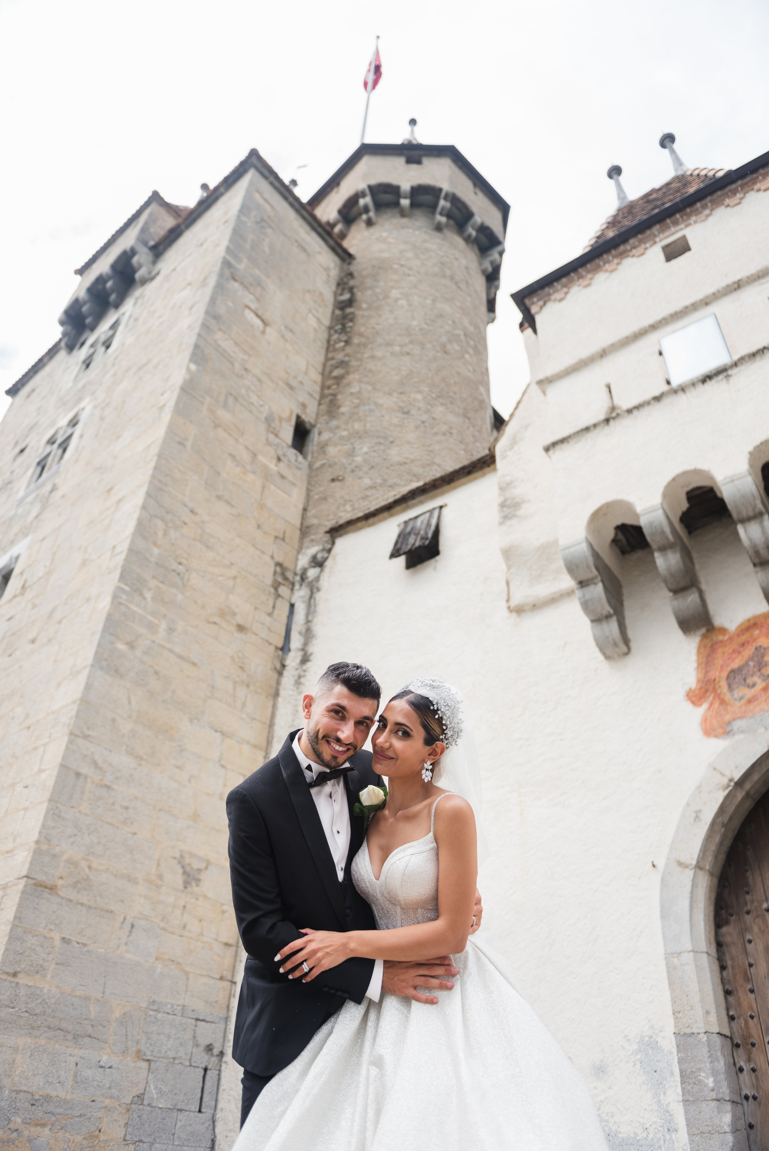 Wedding photo shoot in Switzerland. Photographer in Switzerland and Europe Anna Alekseenko