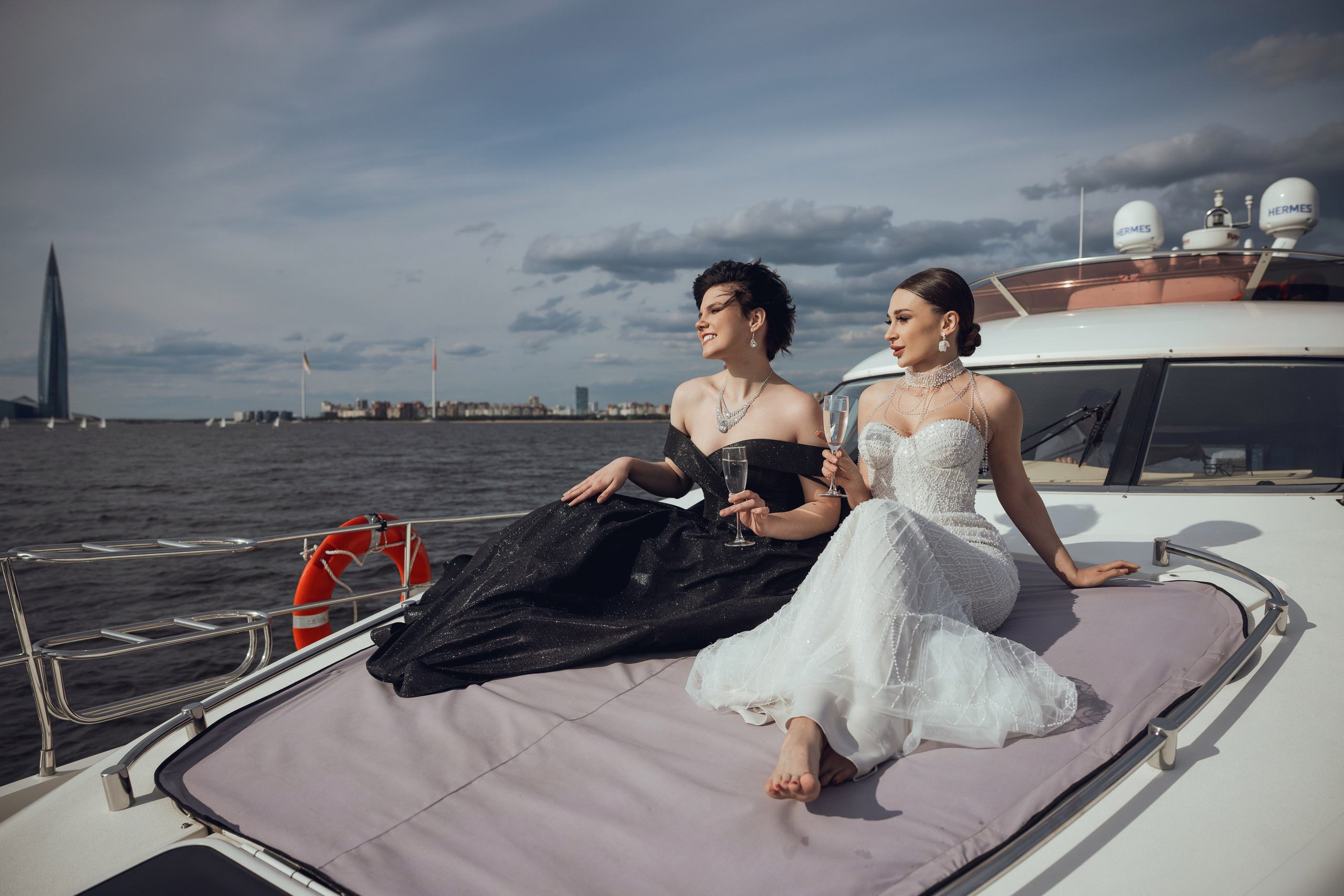 Фотосессия на яхте. Фотограф в Санкт-Петербурге Константин Бриль