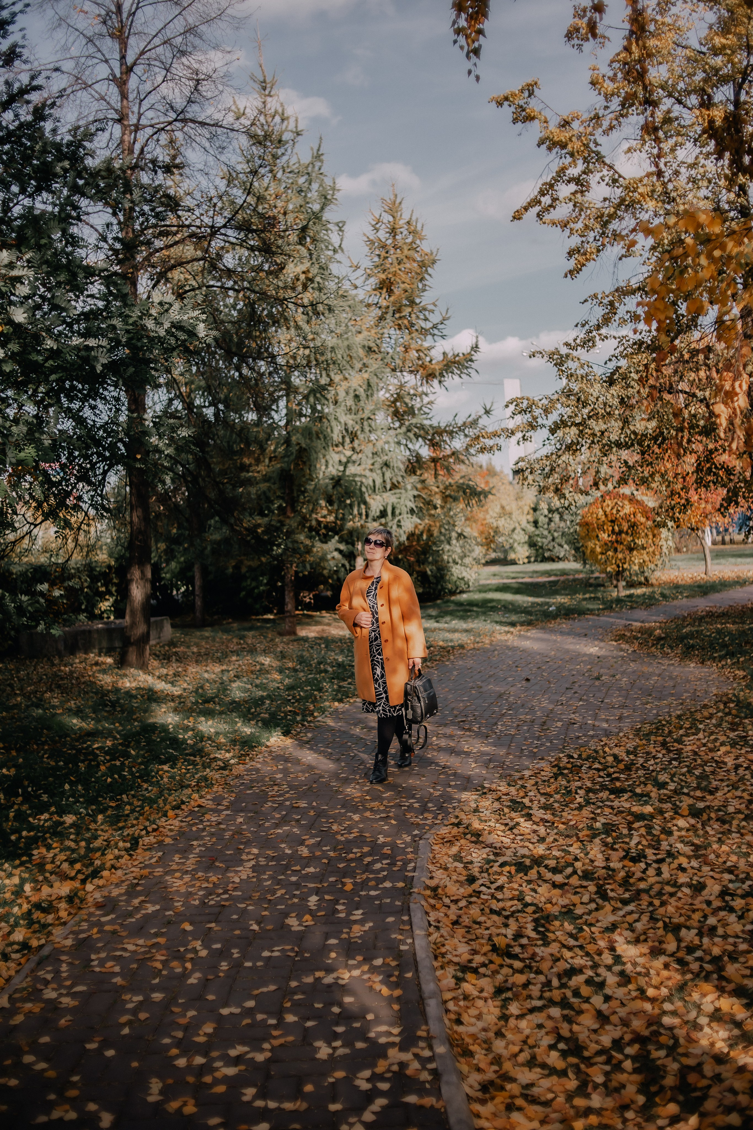 Ирина. Прогулка в осеннем парке. Фотограф Регина Крикунова г. Красноярск