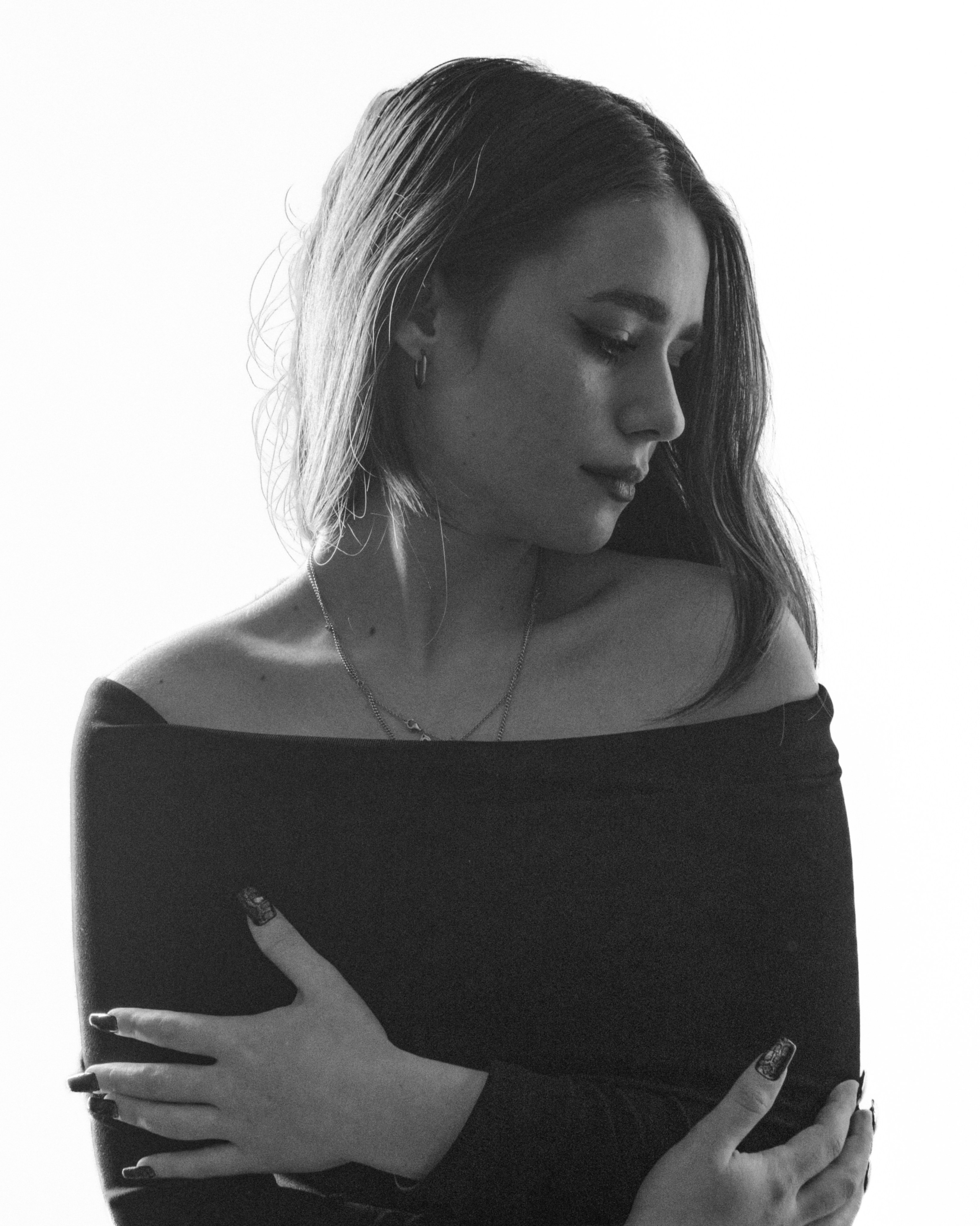 Черно-белый портрет. Портретный фотограф в Москве Владимир Саяпин