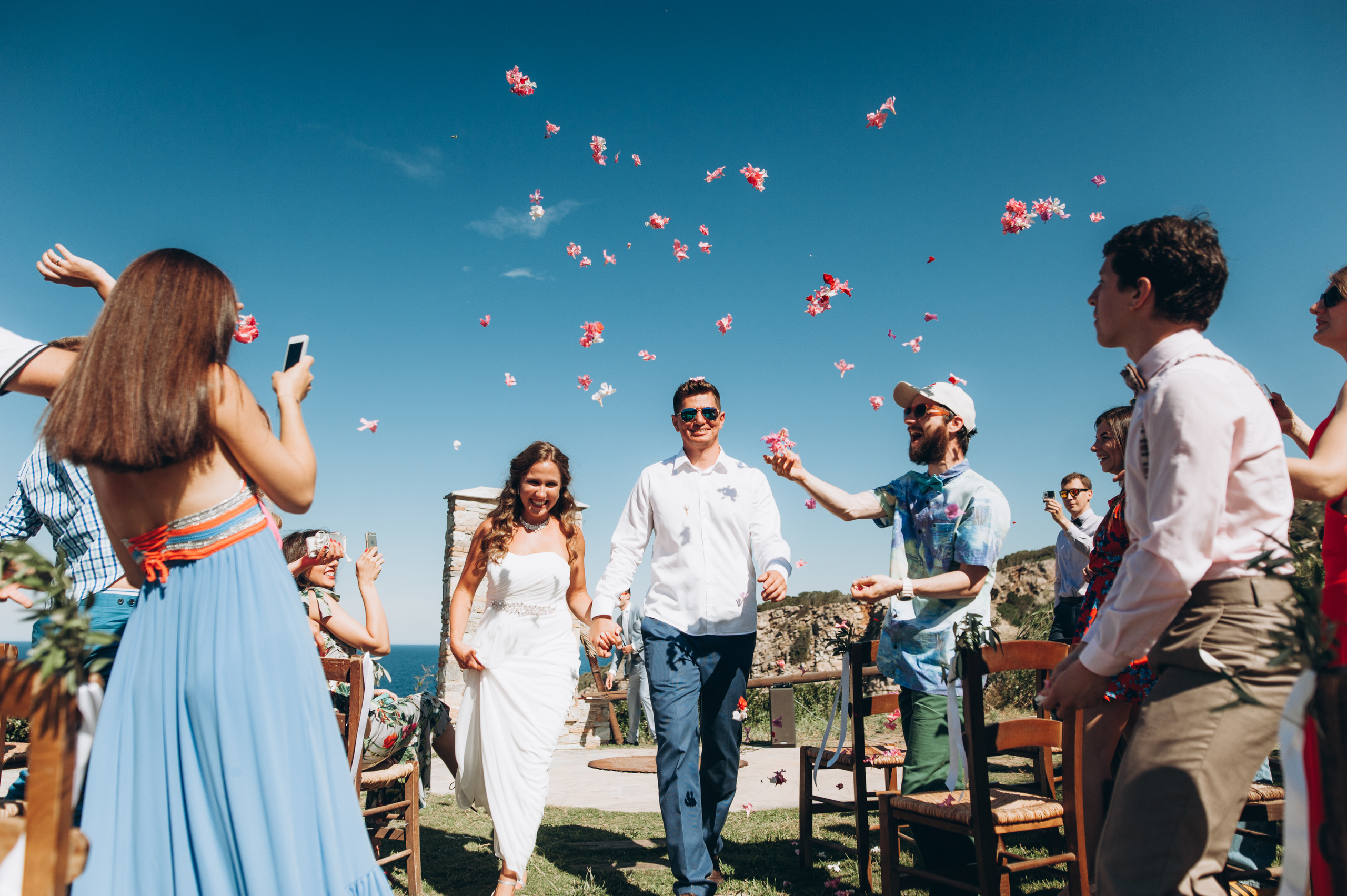 Kate & Jura. Greece. Wedding photograph in europe Vasencev Alexey