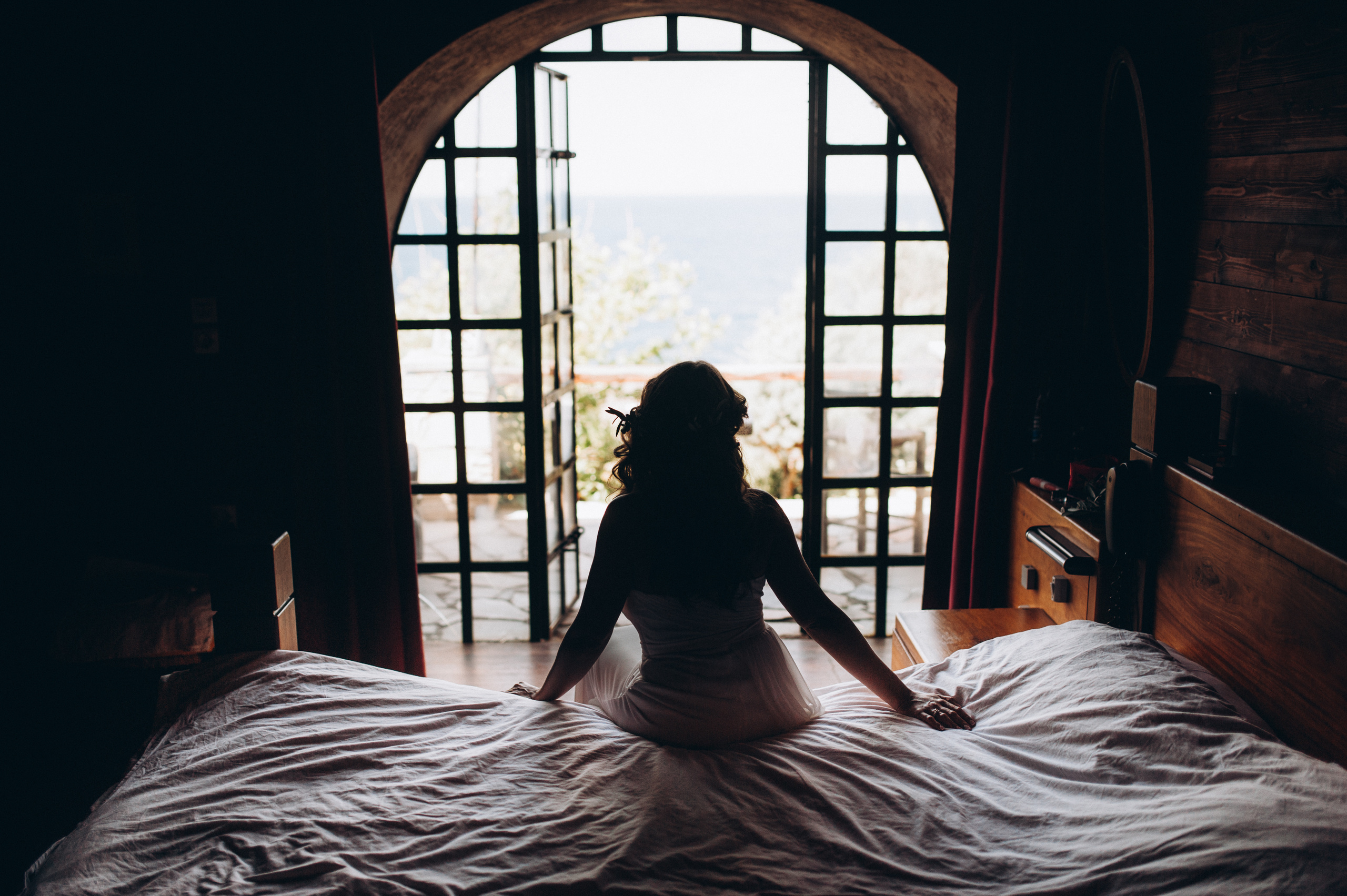 Kate & Jura. Greece. Wedding photograph in europe Vasencev Alexey