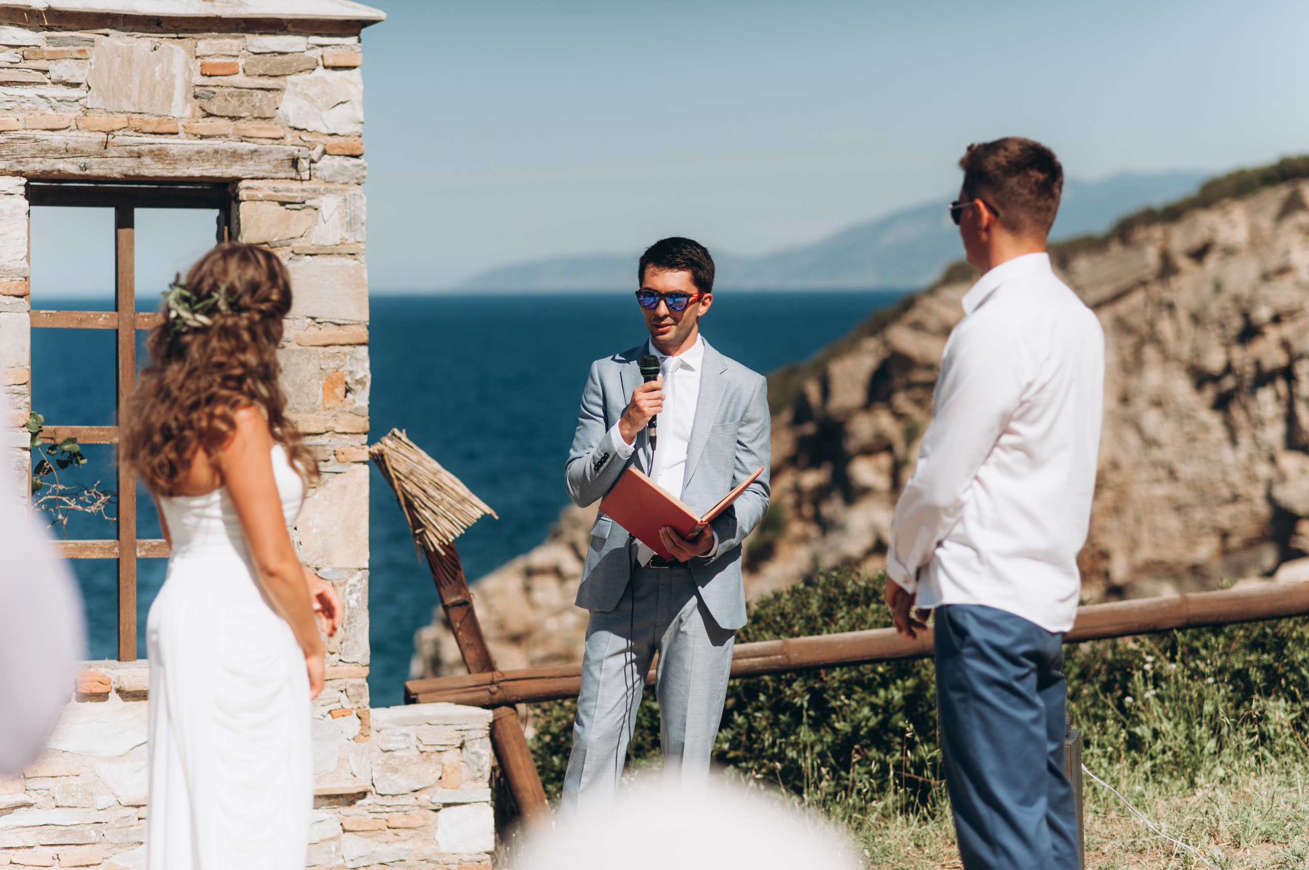 Kate & Jura. Greece. Wedding photograph in europe Vasencev Alexey