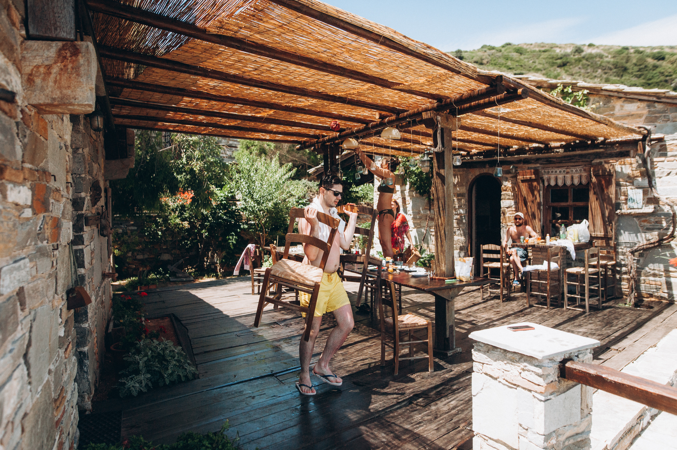 Kate & Jura. Greece. Wedding photograph in europe Vasencev Alexey