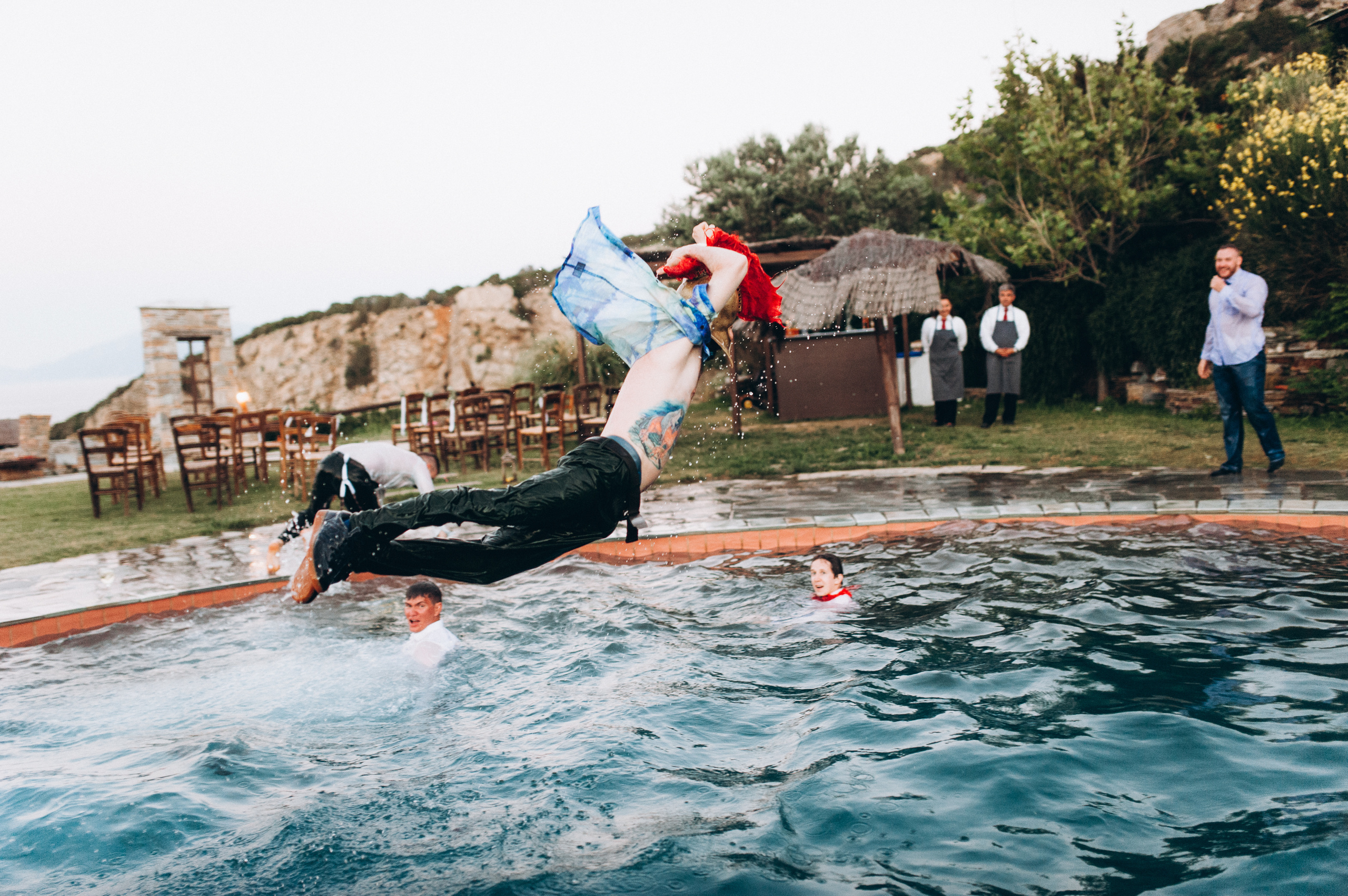 Kate & Jura. Greece. Wedding photograph in europe Vasencev Alexey