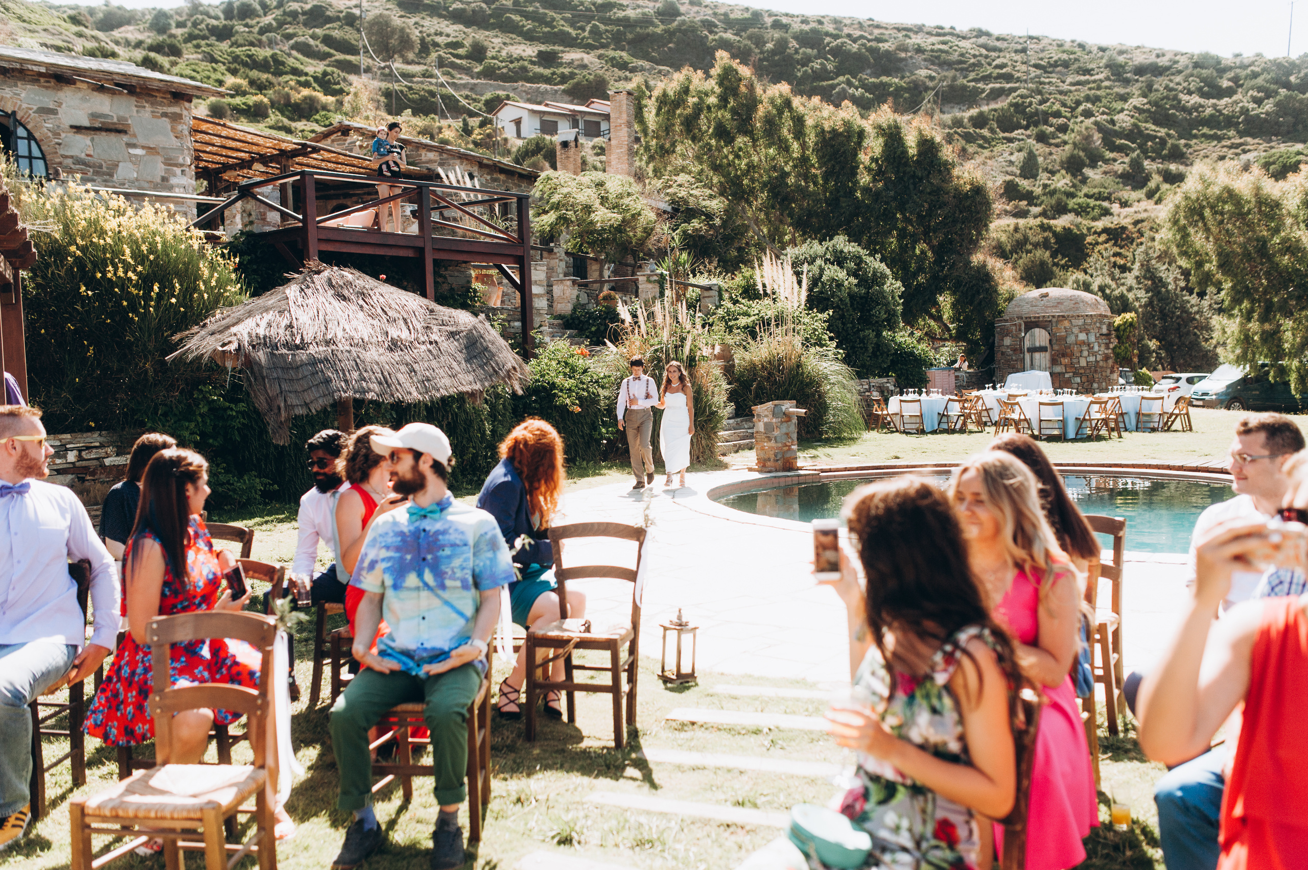 Kate & Jura. Greece. Wedding photograph in europe Vasencev Alexey