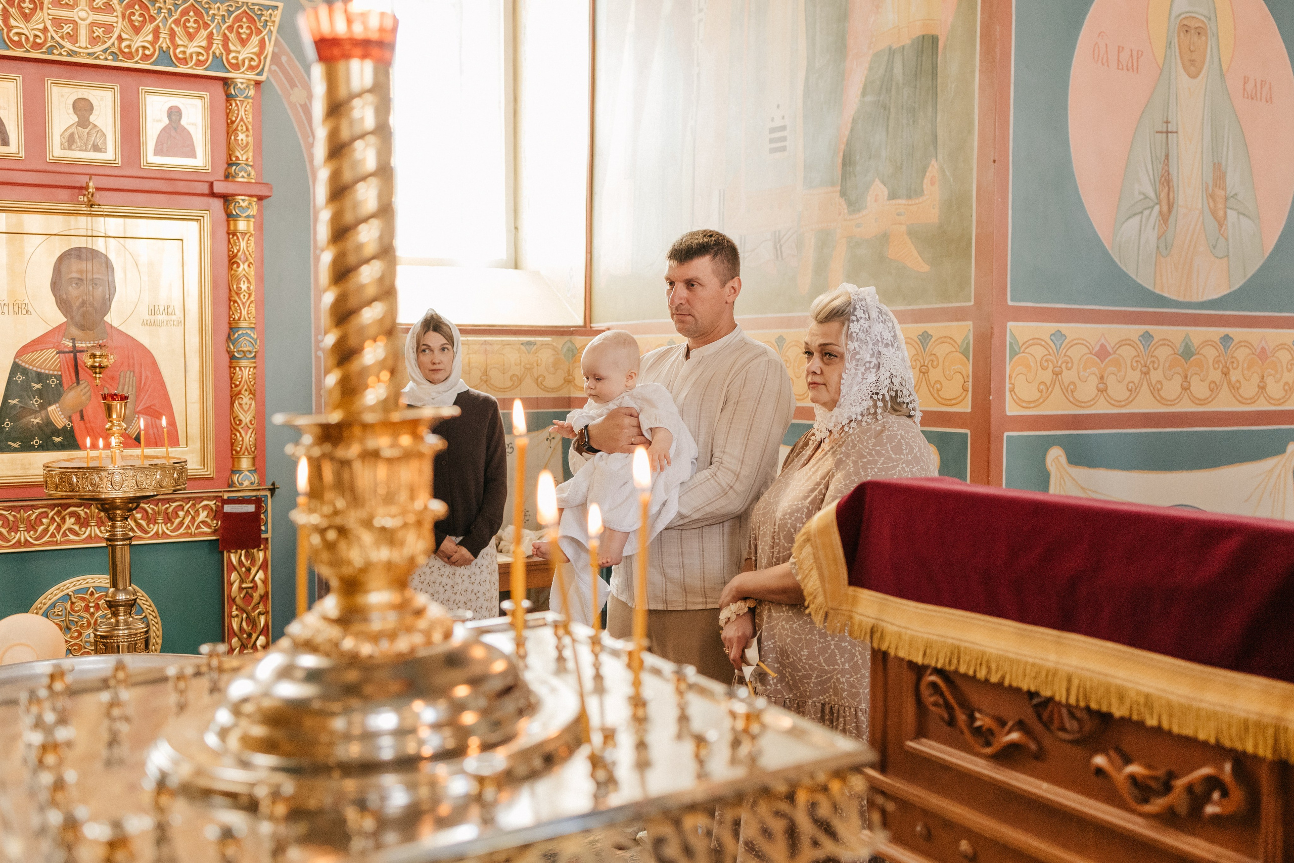 Крещение Зои. Фотограф Нижний Новгород