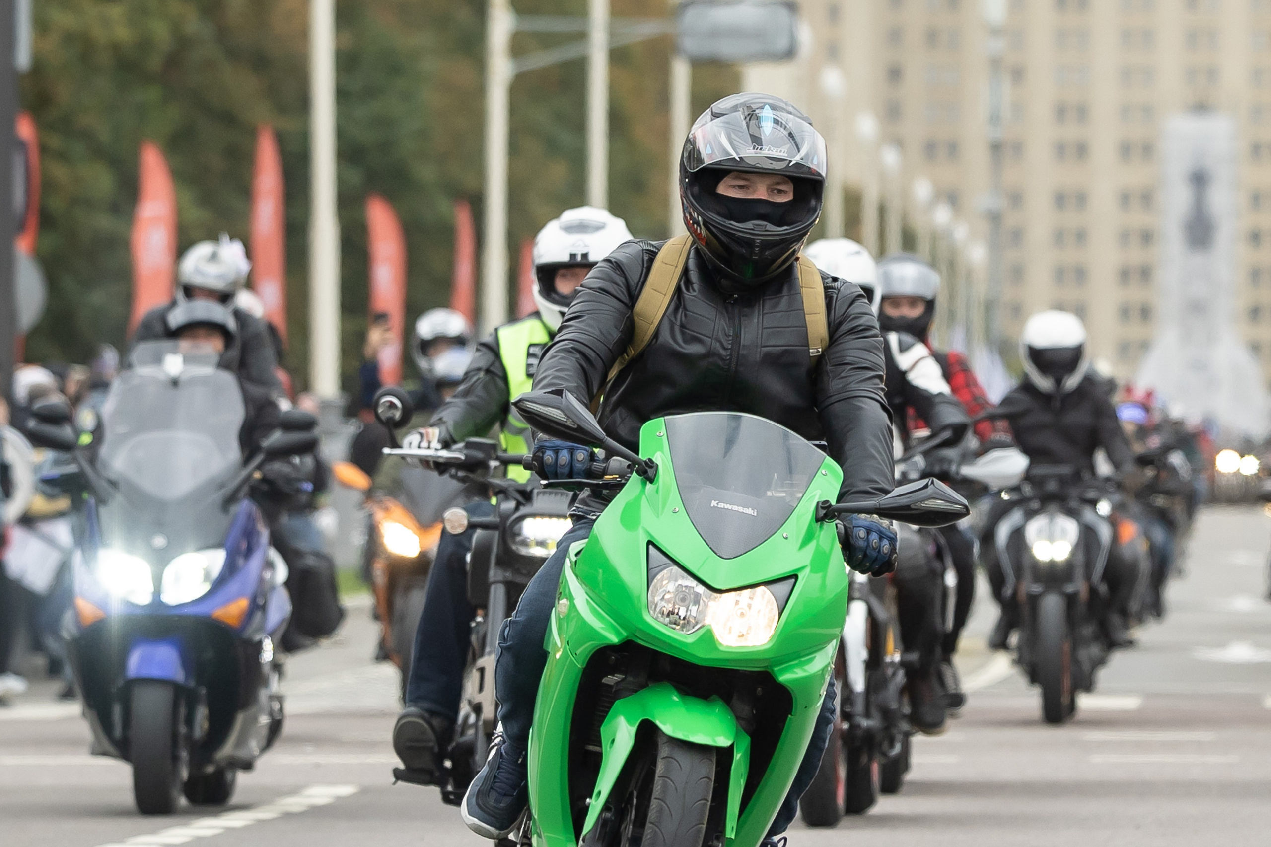 13-й Московский Мотофестиваль. Фотограф Владимир Охрименко