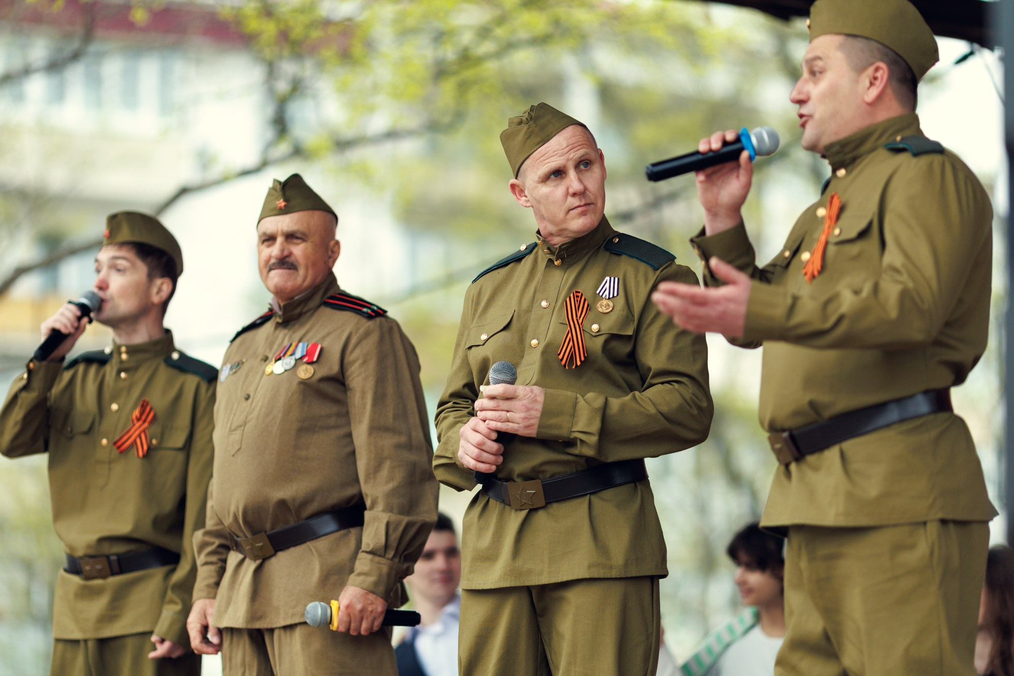 Празднование 80-летия победы над фашизмом. Славянка. Приморский край. Андрей Кровлин — фотограф в Славянке