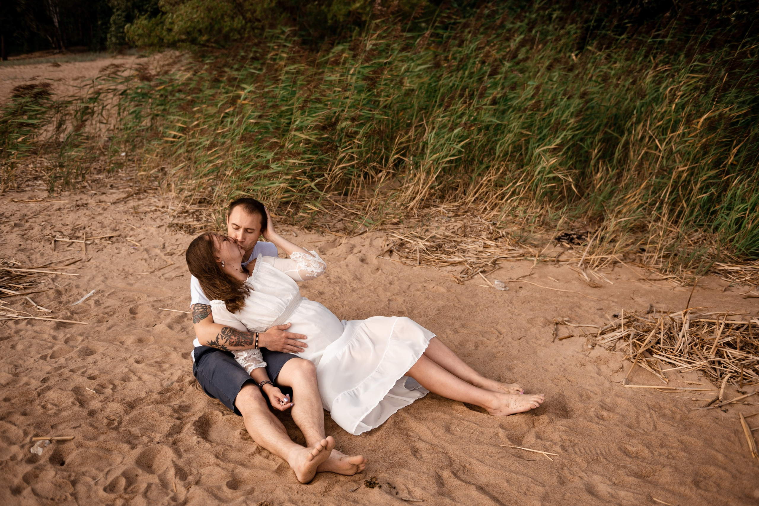Финский залив. Мы тебя ждем, малыш!. Свадебный и семейный фотограф София Невская