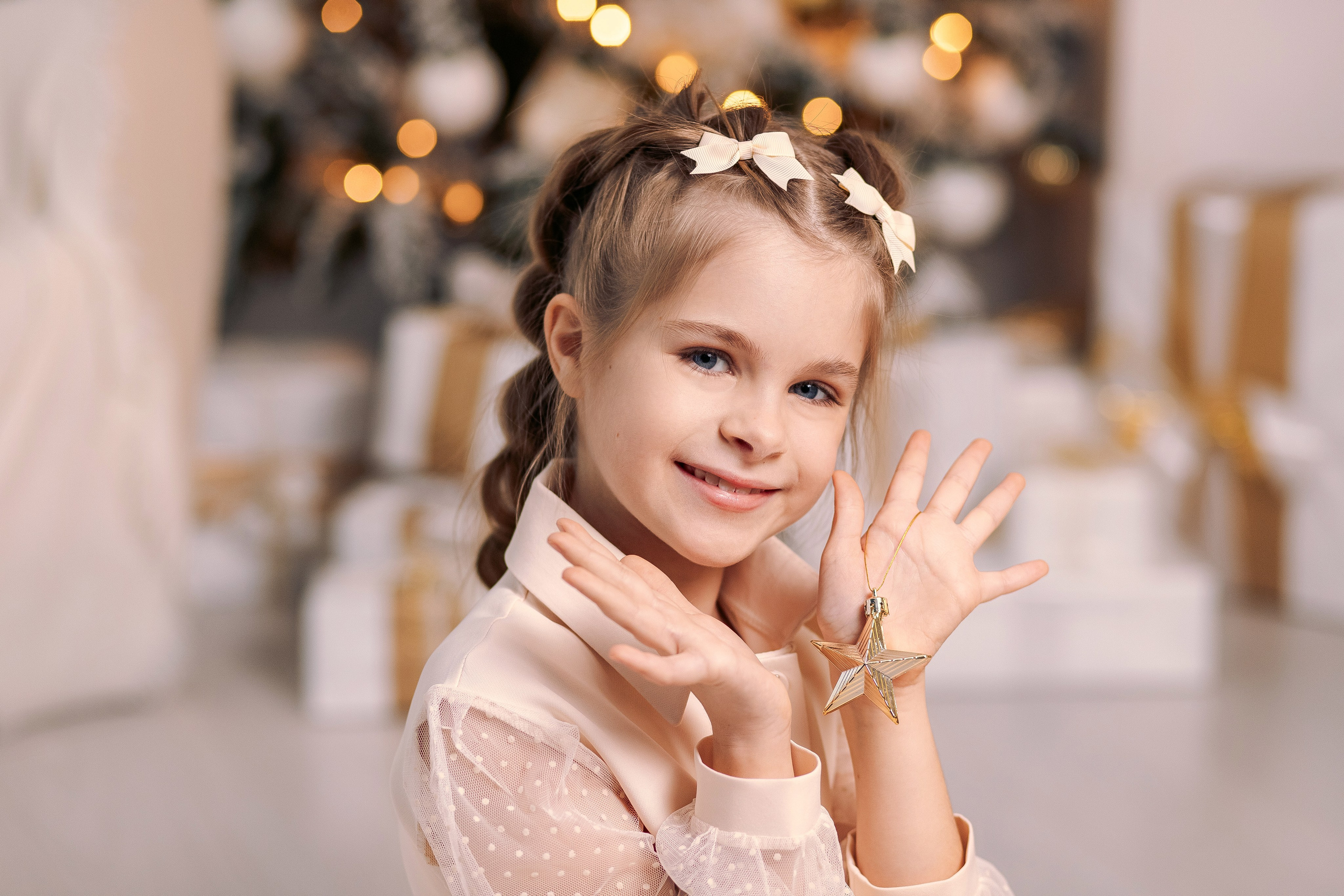 Новогодняя семейная фотосессия в студии OLFI. Фотограф в Санкт-Петербурге, Анна Скворцова