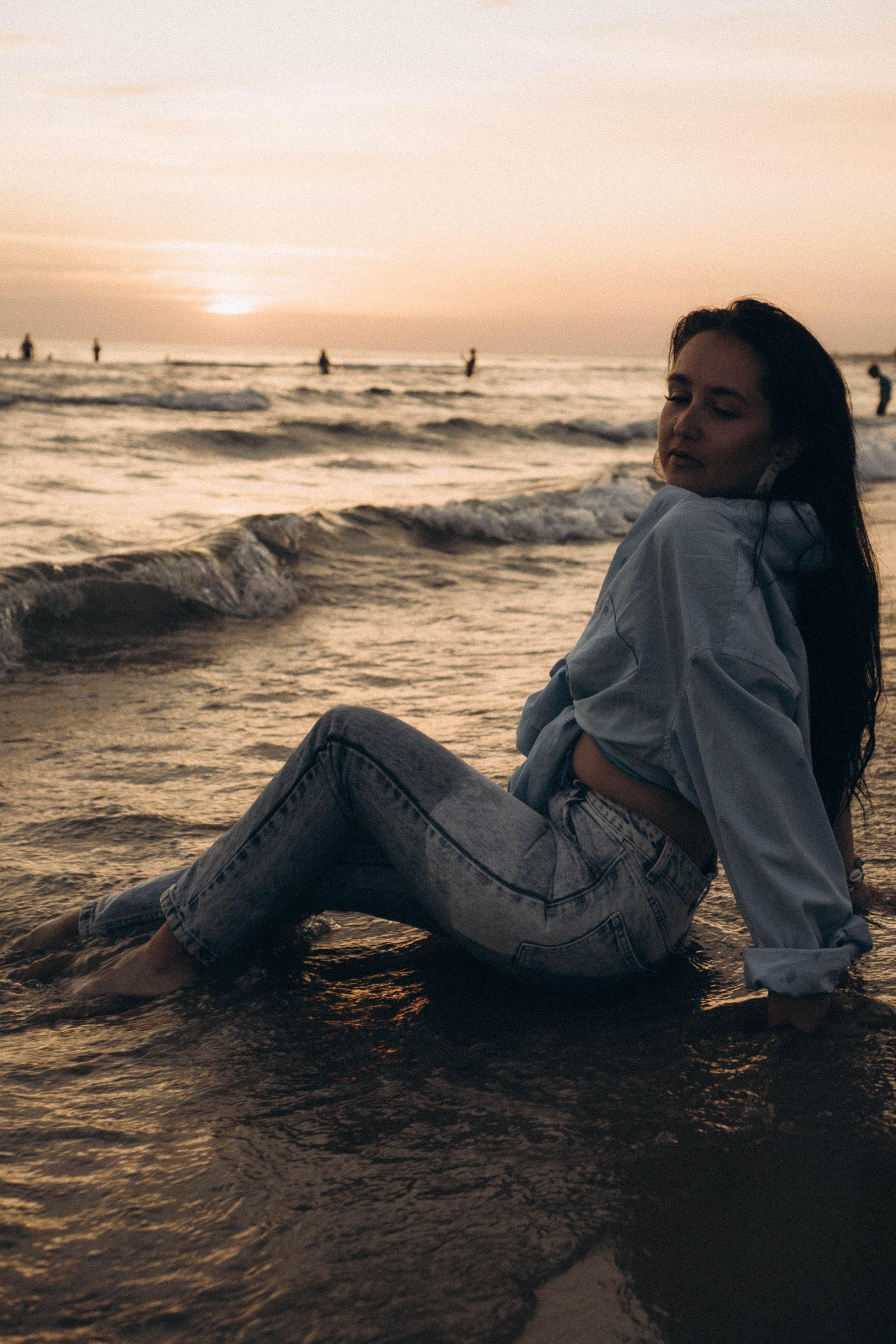 Июльский вечер на берегу черного моря. Профессиональный фотограф, Санкт-Петербург — Виктория Богомолова