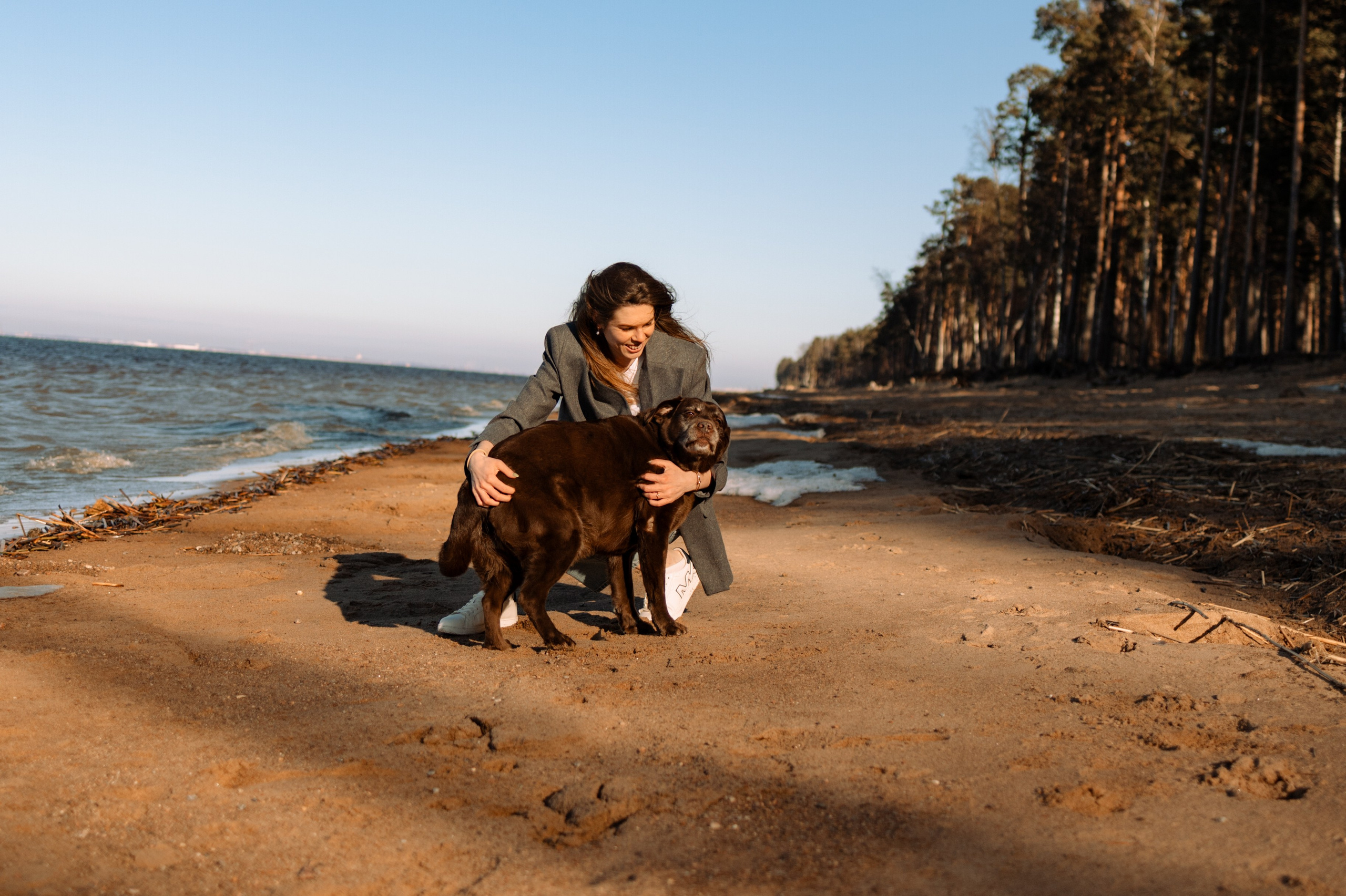Оля и Питоня. Фотограф — Анималист | Санкт-Петербург