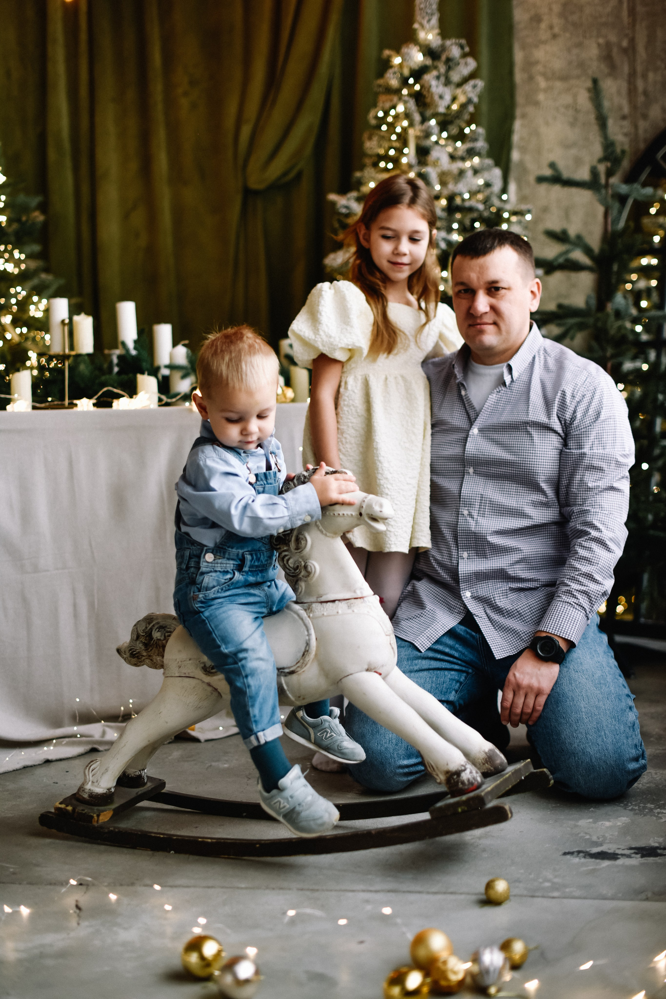 Семья Анастасии, Андрея, Тани и Вани