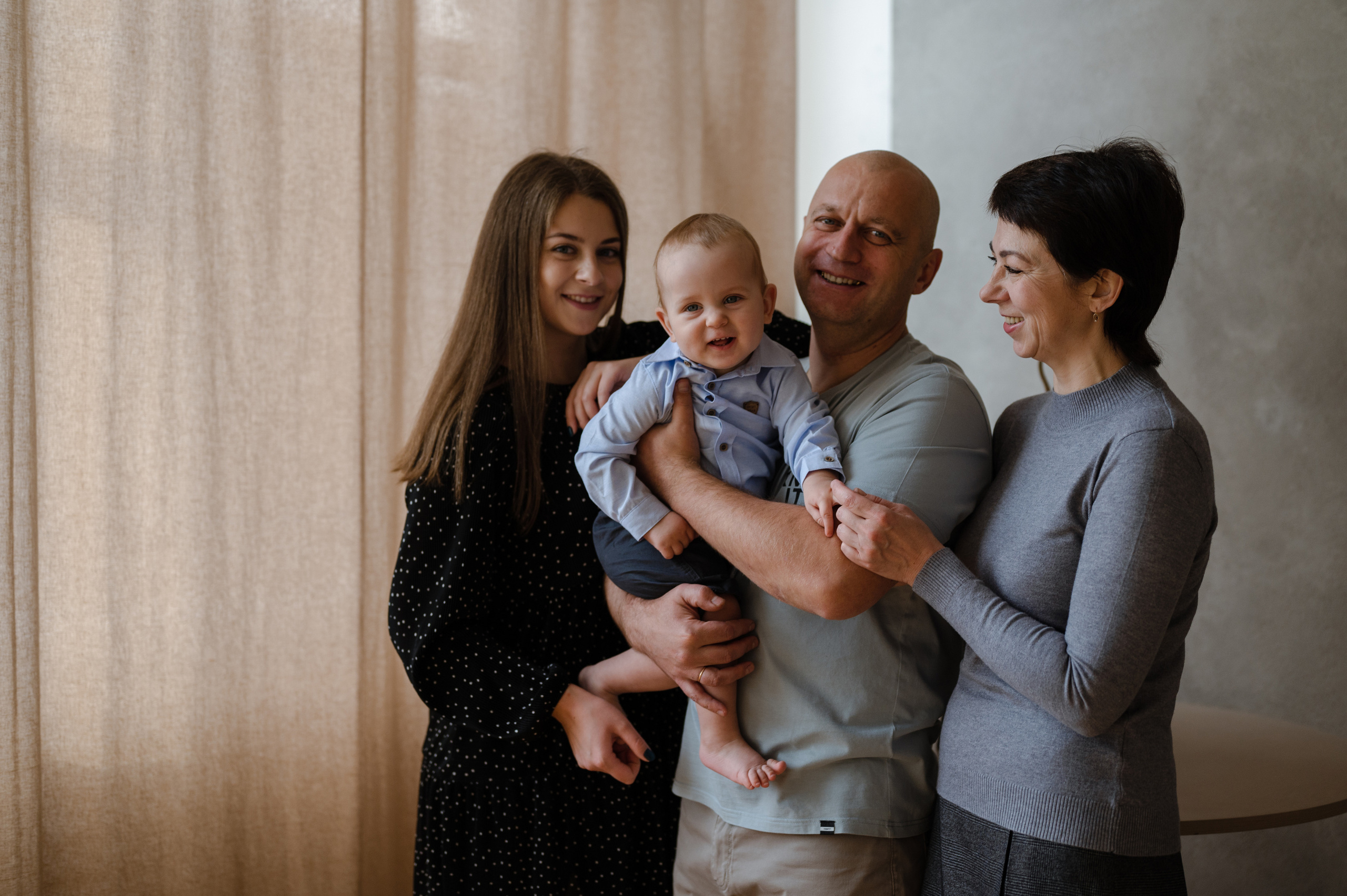 Ваня годик, фотостудия MOON. Фотограф Красноярск Екатерина Карпеза