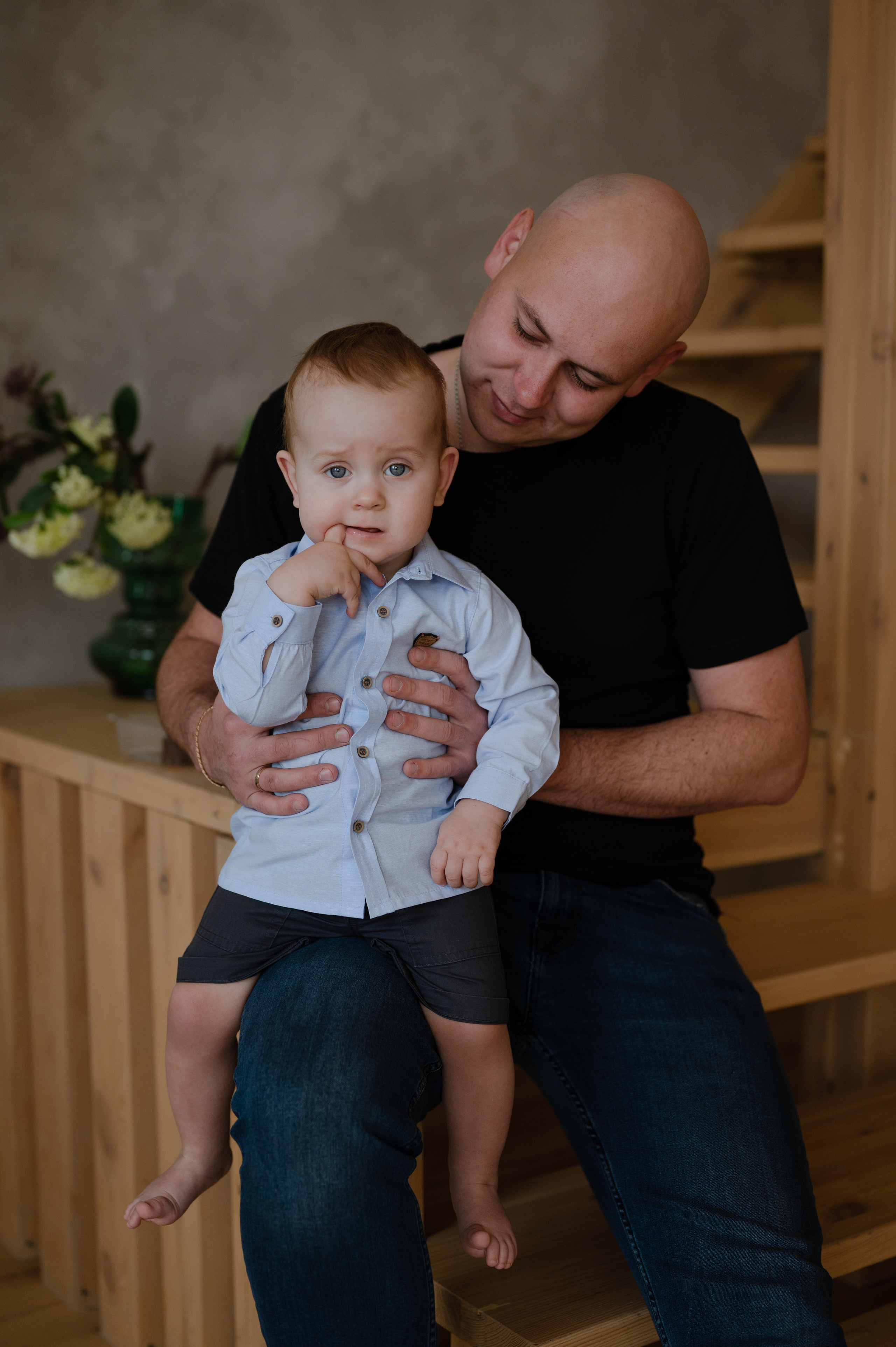 Ваня годик, фотостудия MOON. Фотограф Красноярск Екатерина Карпеза