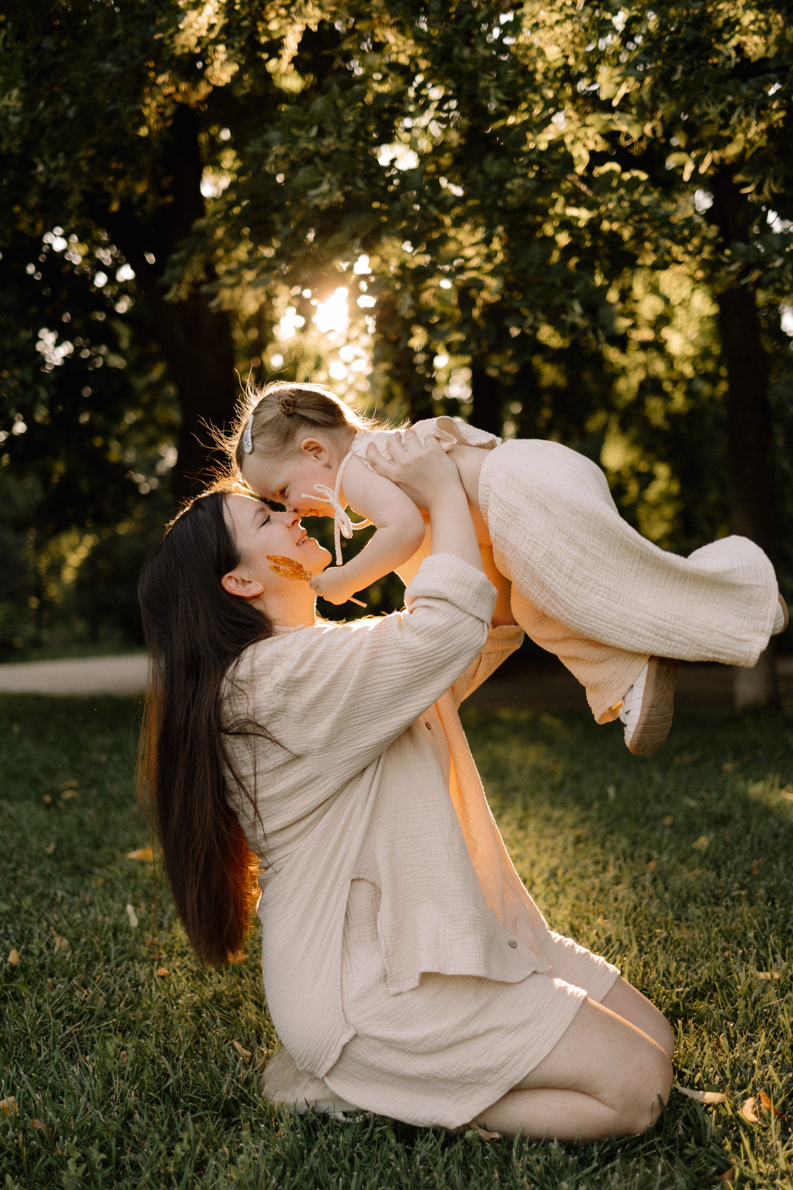 К двум годам Машули — дендрарий. Семейный фотограф в Краснодаре Храмова Анна