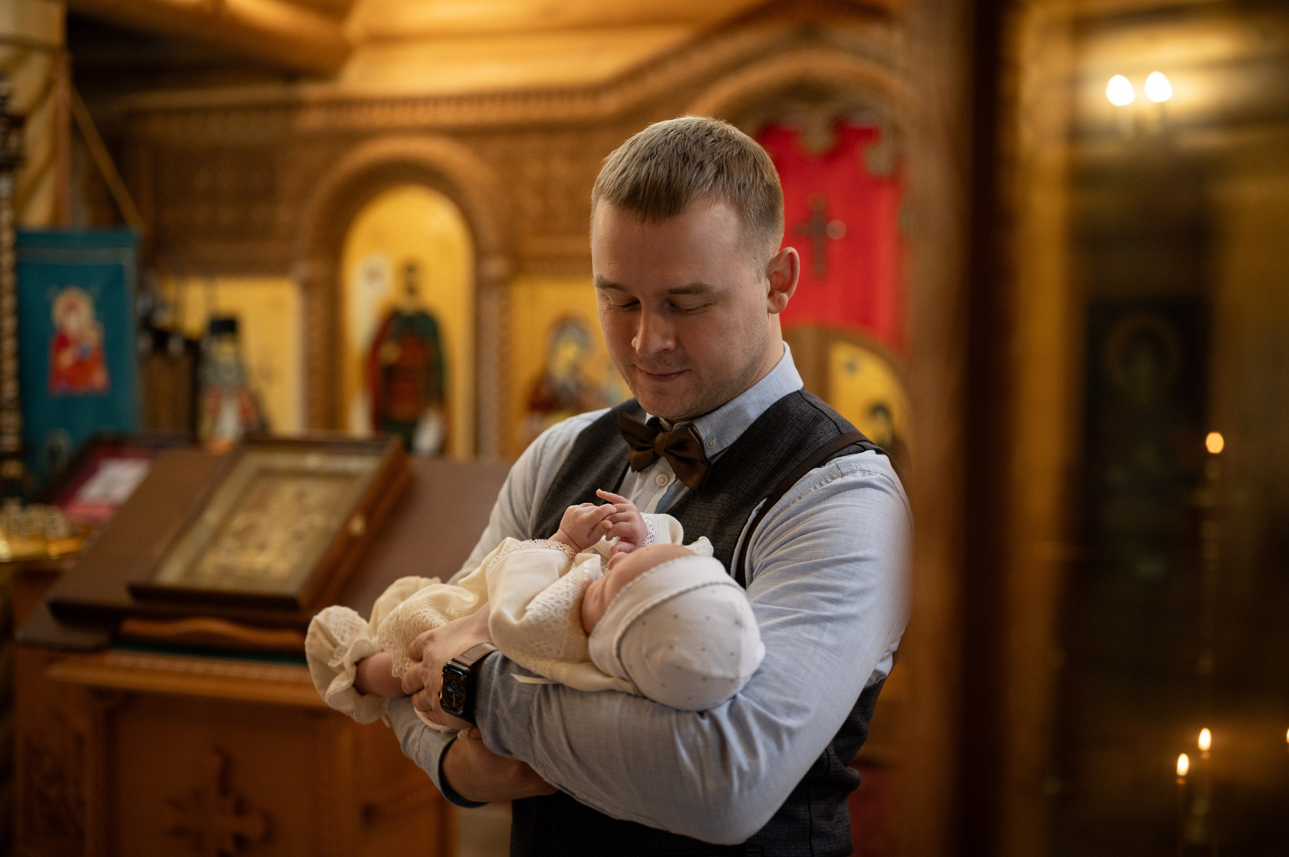 Крещение. Семейный и детский фотограф Подольск Наталья Шаляпина