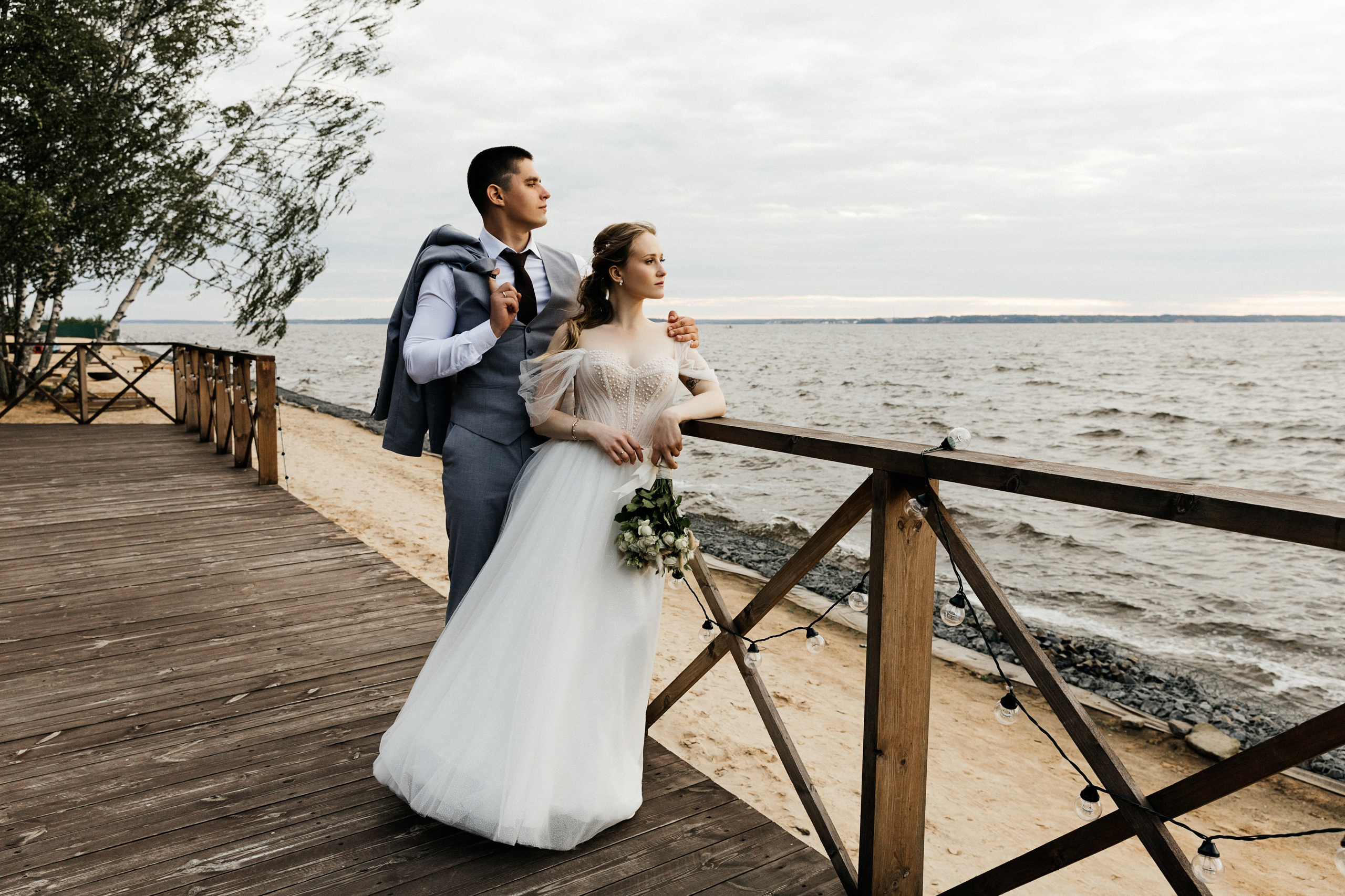 ВАДИМ И КСЕНИЯ | ГЛЭМПИНГ МОРЕ. Свадебный и семейный фотограф в Нижнем Новгороде Светлана Челомбиева