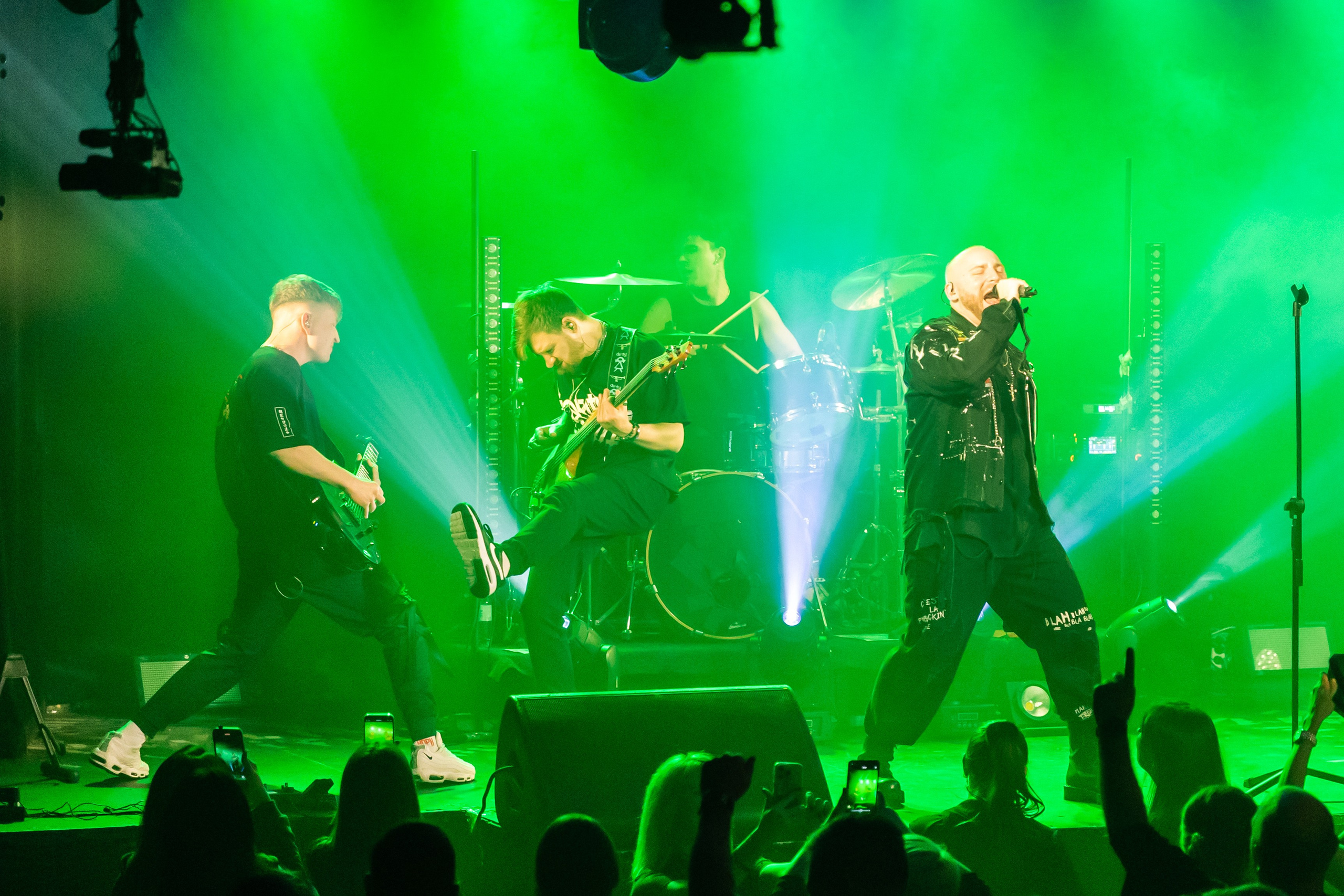 Концерт альтернатив метал группы iOSTRA 30.03.24. Фотограф Владимир Охрименко