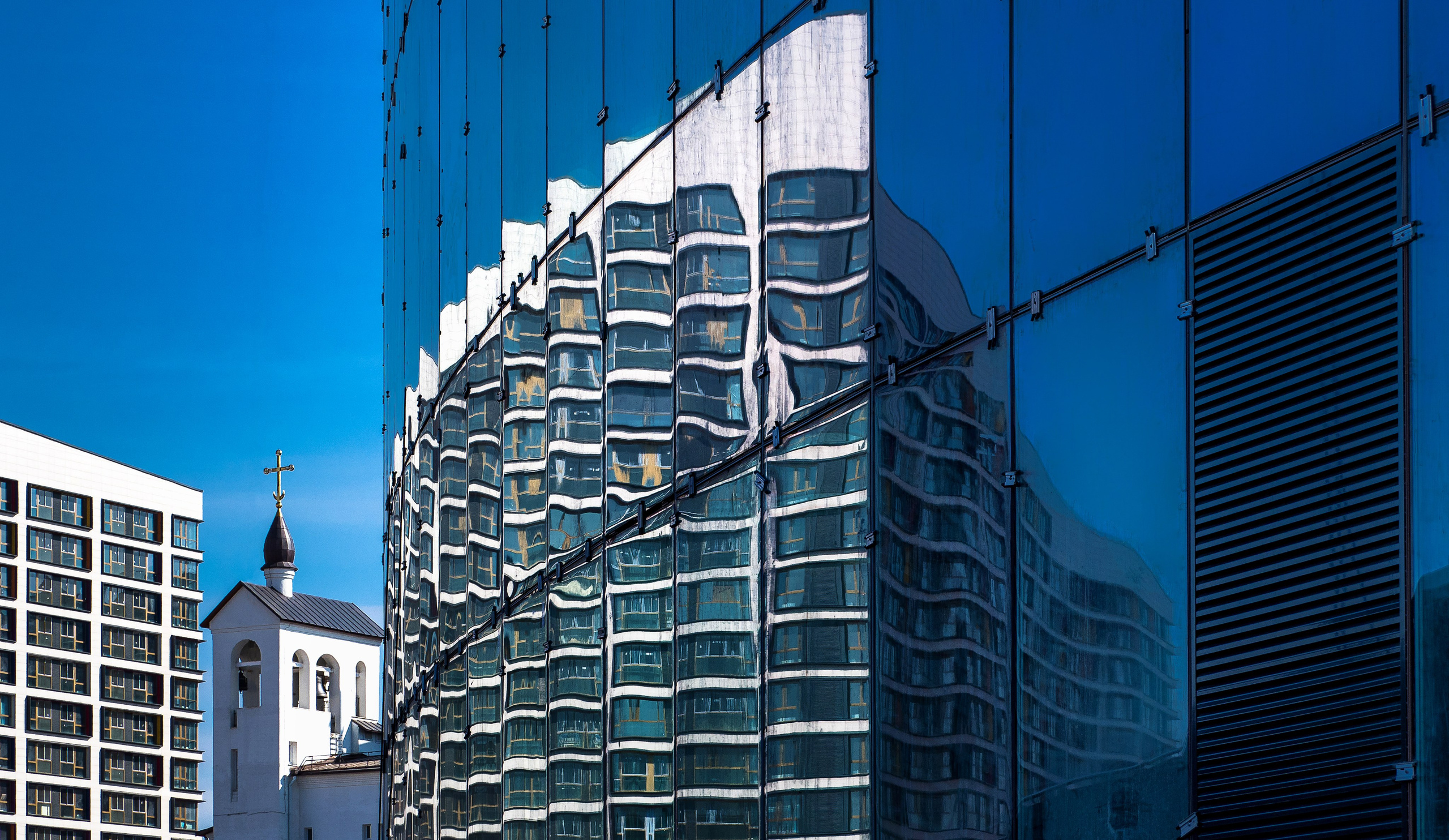 Фотосъемка Остекления здания. Съемка в студии под ваш запрос, студийные съемки, фотографии архитектурных объектов — Александр Евстигнеев — фотограф Москва