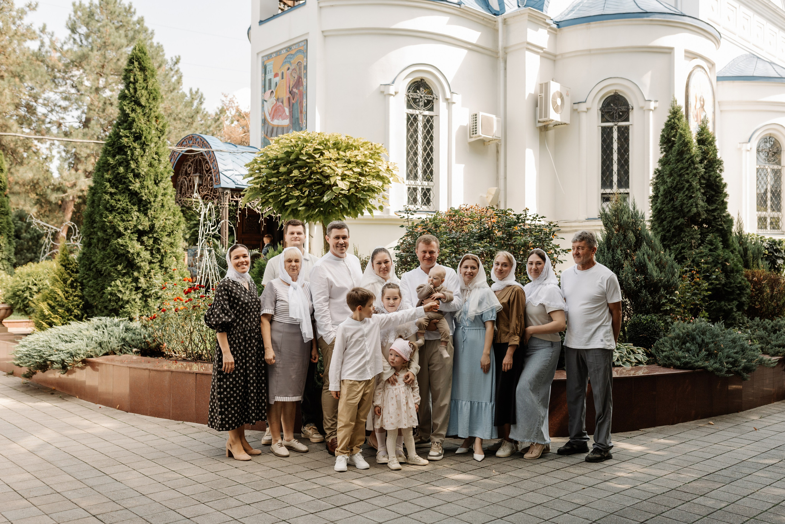 Храм в честь иконы Богородицы Целительница. Семейный фотограф в Краснодаре Яна Морева