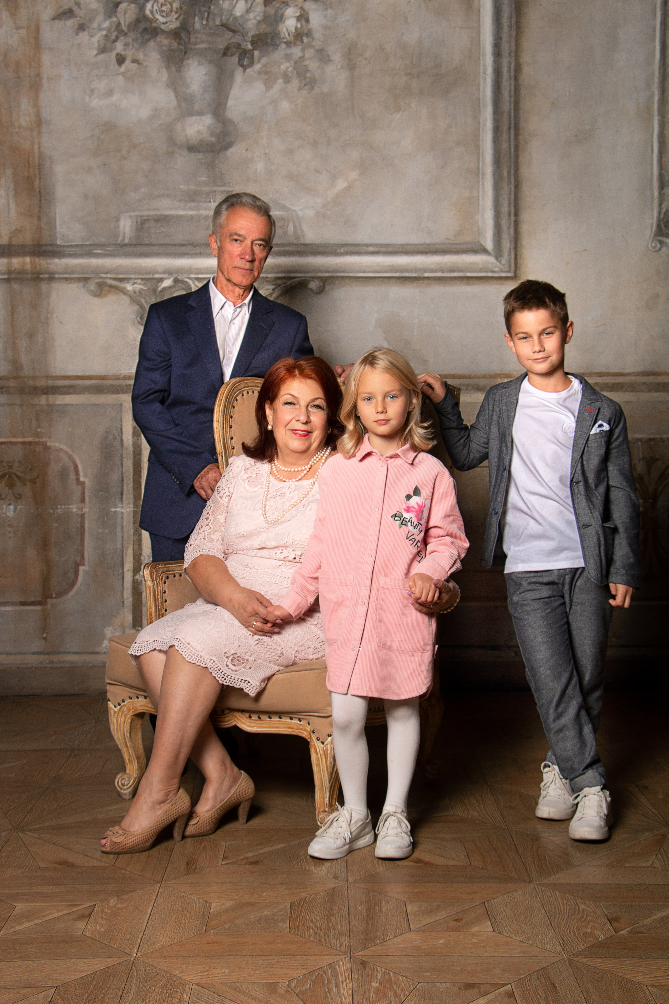 Съёмка в студии. Семейный и детский фотограф. М ария Гранкина