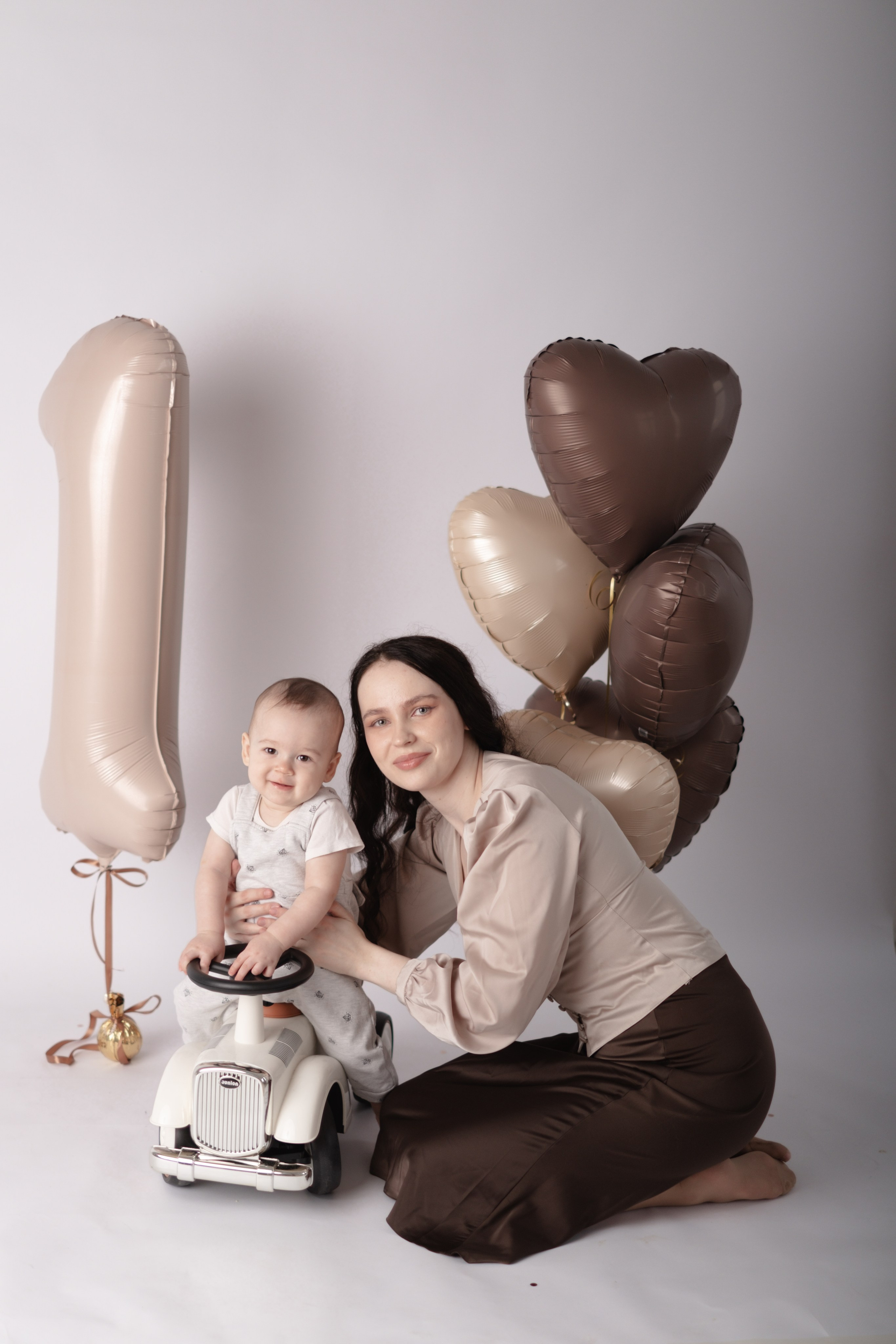 Годик Алексею. Семейный детский ньюборн фотограф в Москве Марта Петрова