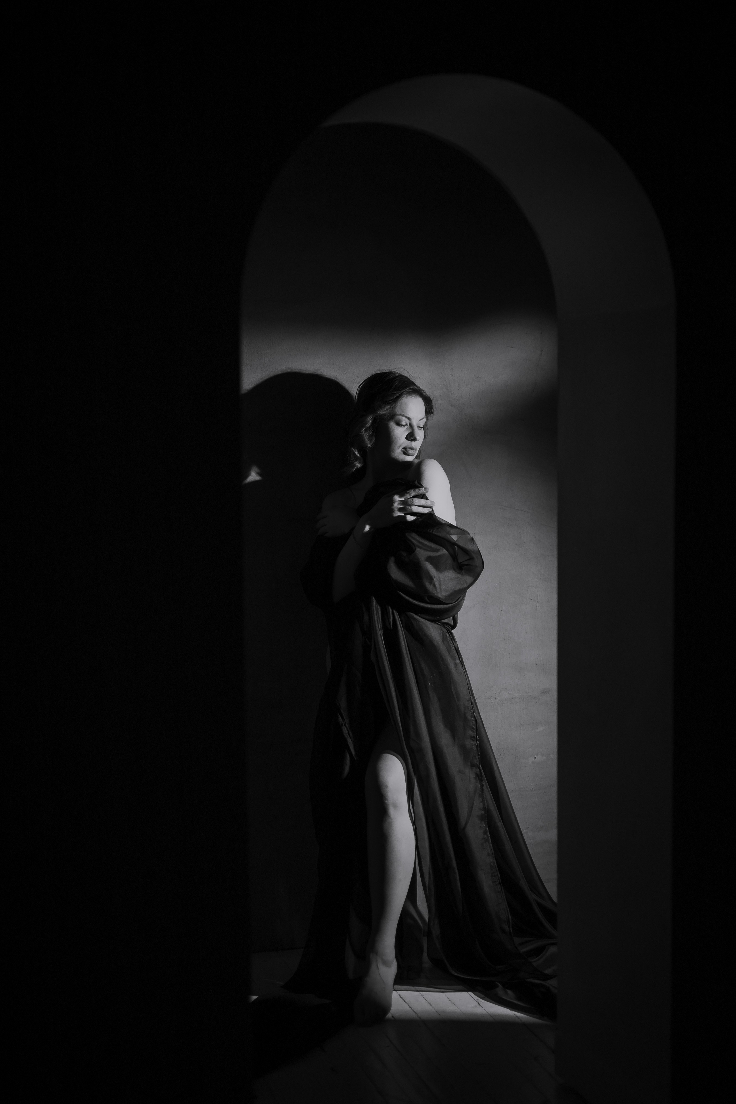 Галия в студии ню. Креативный и женский Фотограф Омске Наталья Лебедева