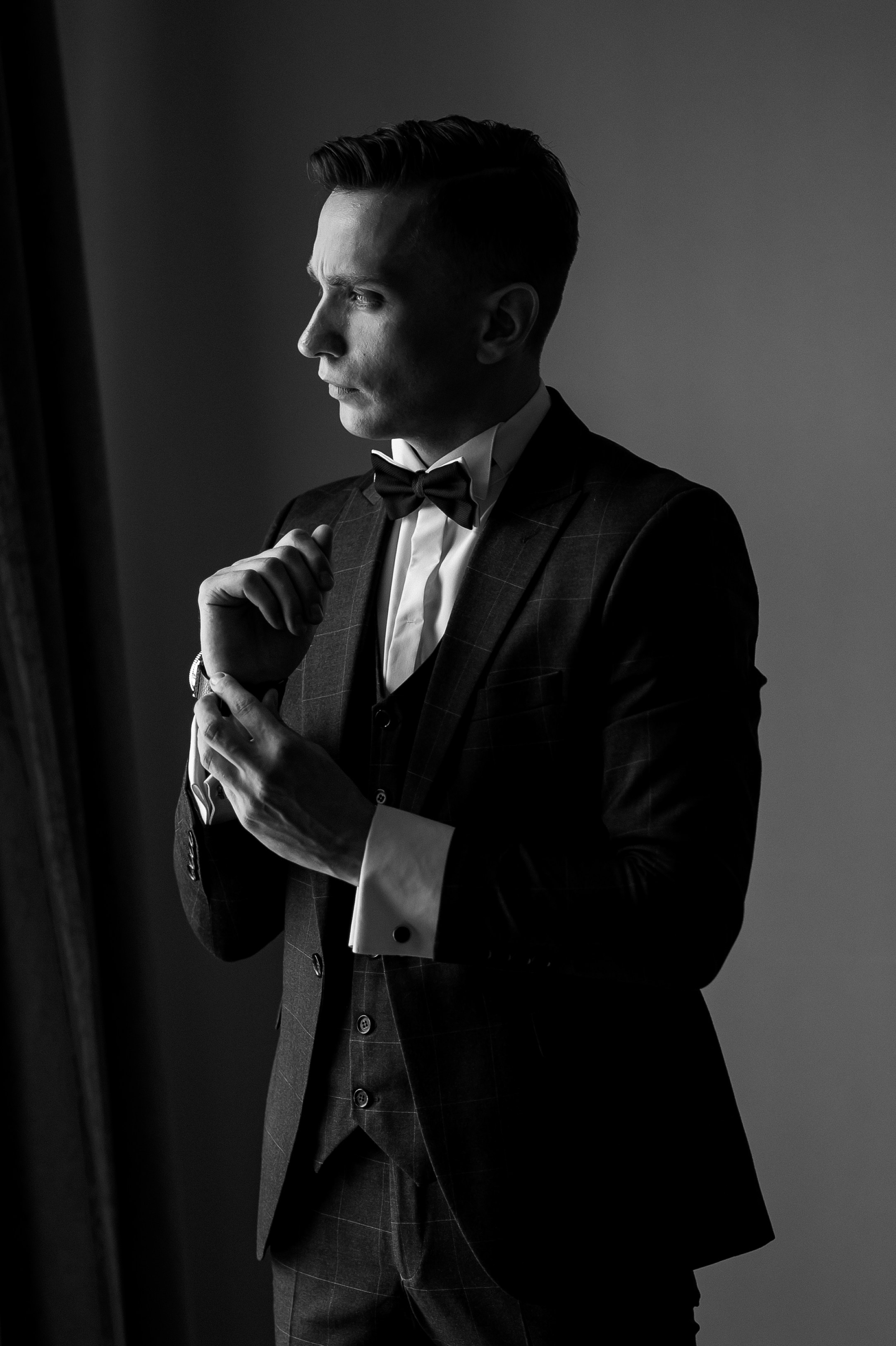 Портрет жениха в отеле Garden Ring