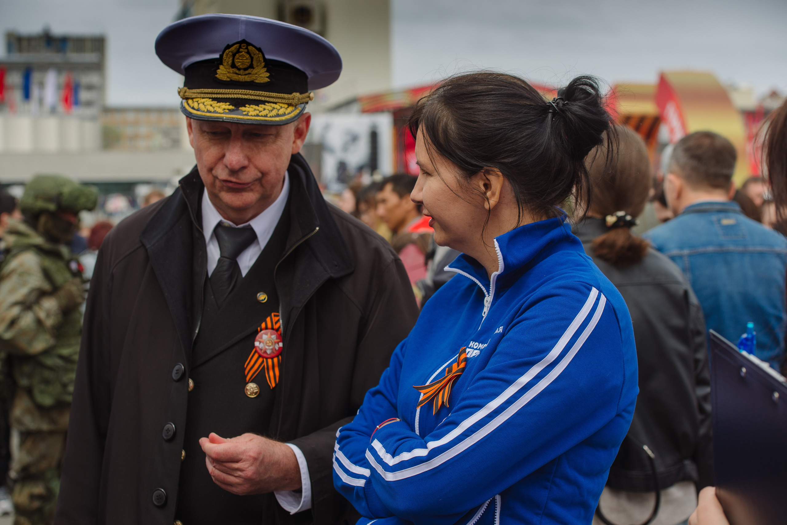 9 мая Центральная плащадь. Фотограф Мария Каюрова