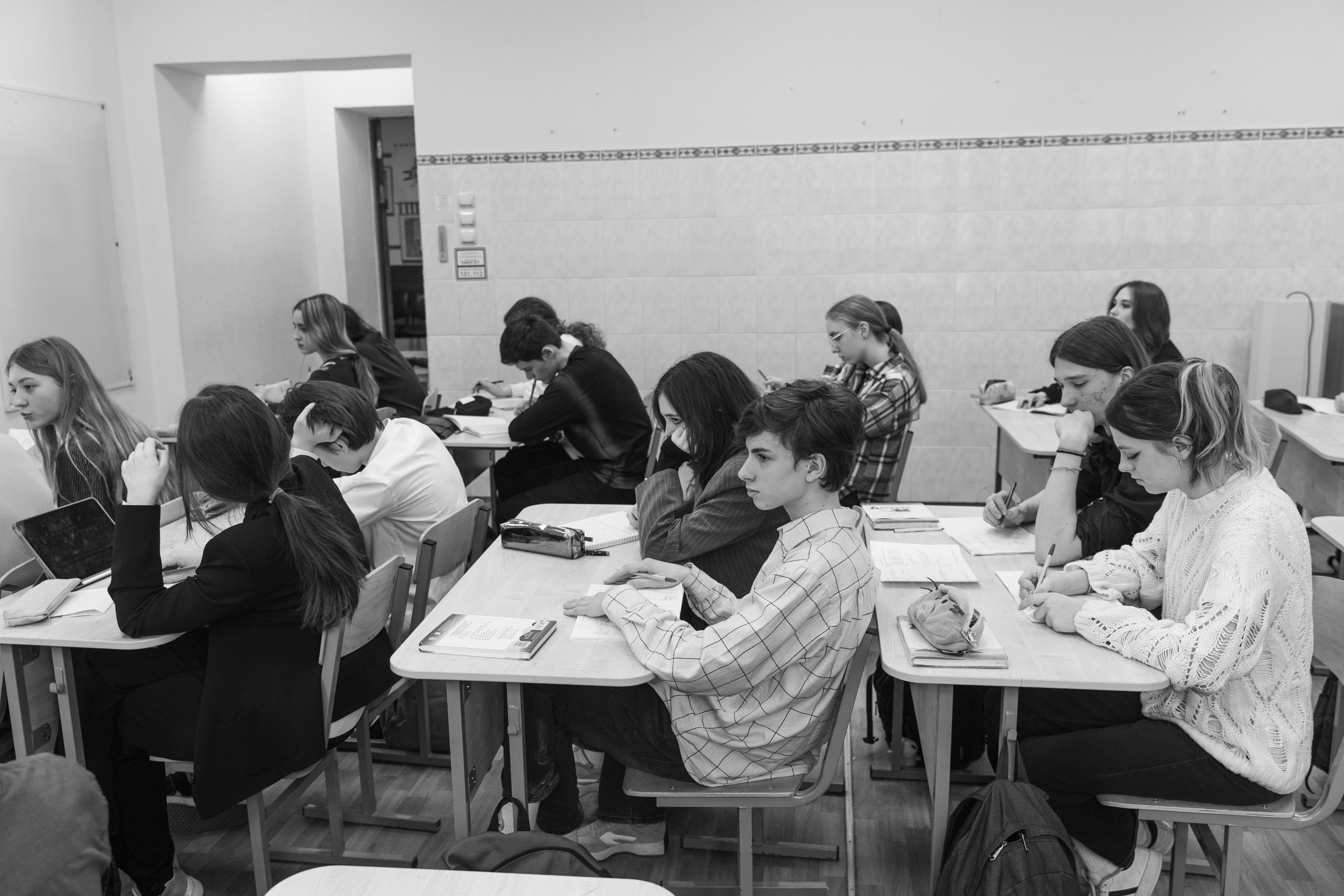 Репортаж с урока. Школьный фотограф в Москве Семенова Ирина