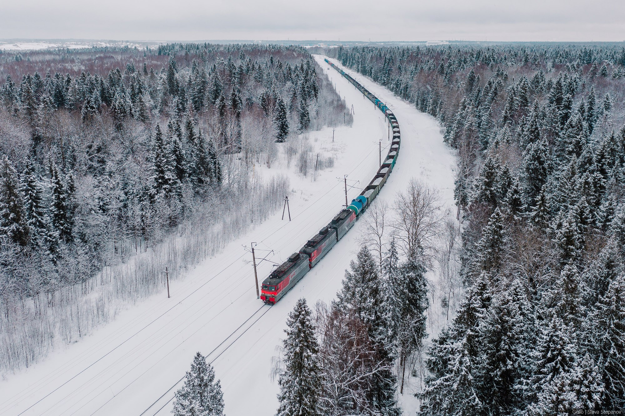 Железная дорога. Фотограф Слава Степанов, Gelio