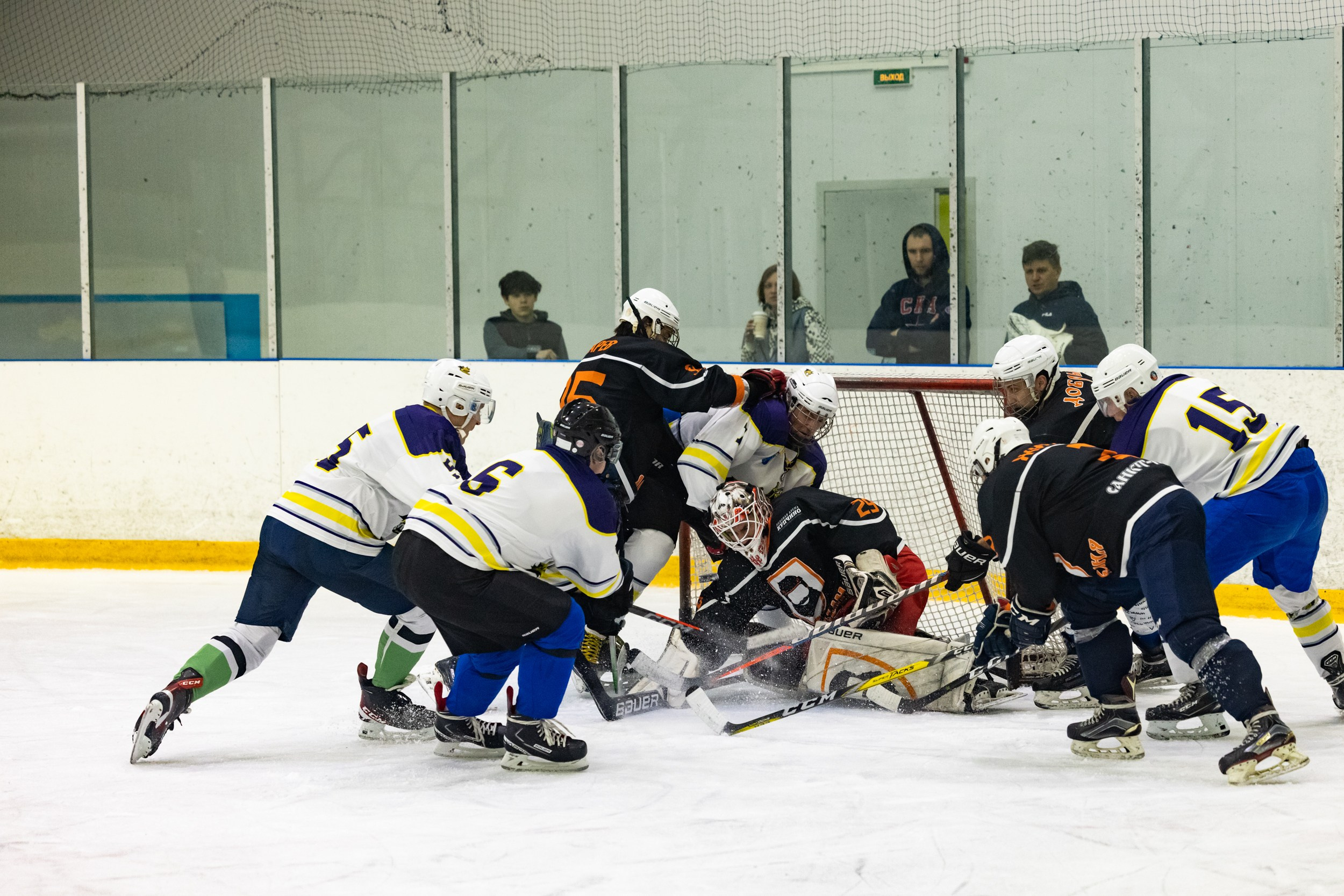 ХК Бульдозер — ХК Добрыня. Фотограф Александр Заломаев