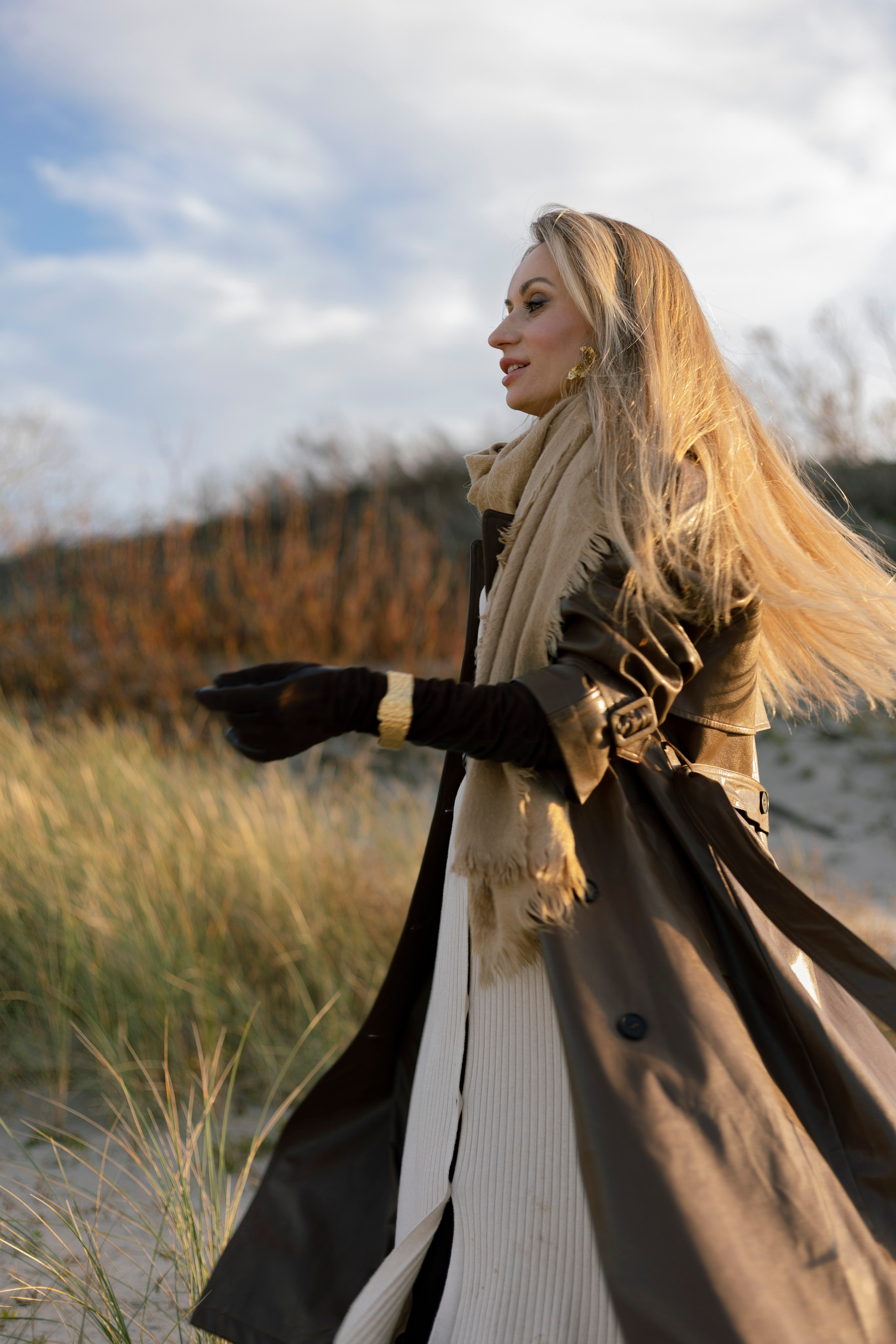 Съемка на куршской косе. Свадебный фотограф Калининград