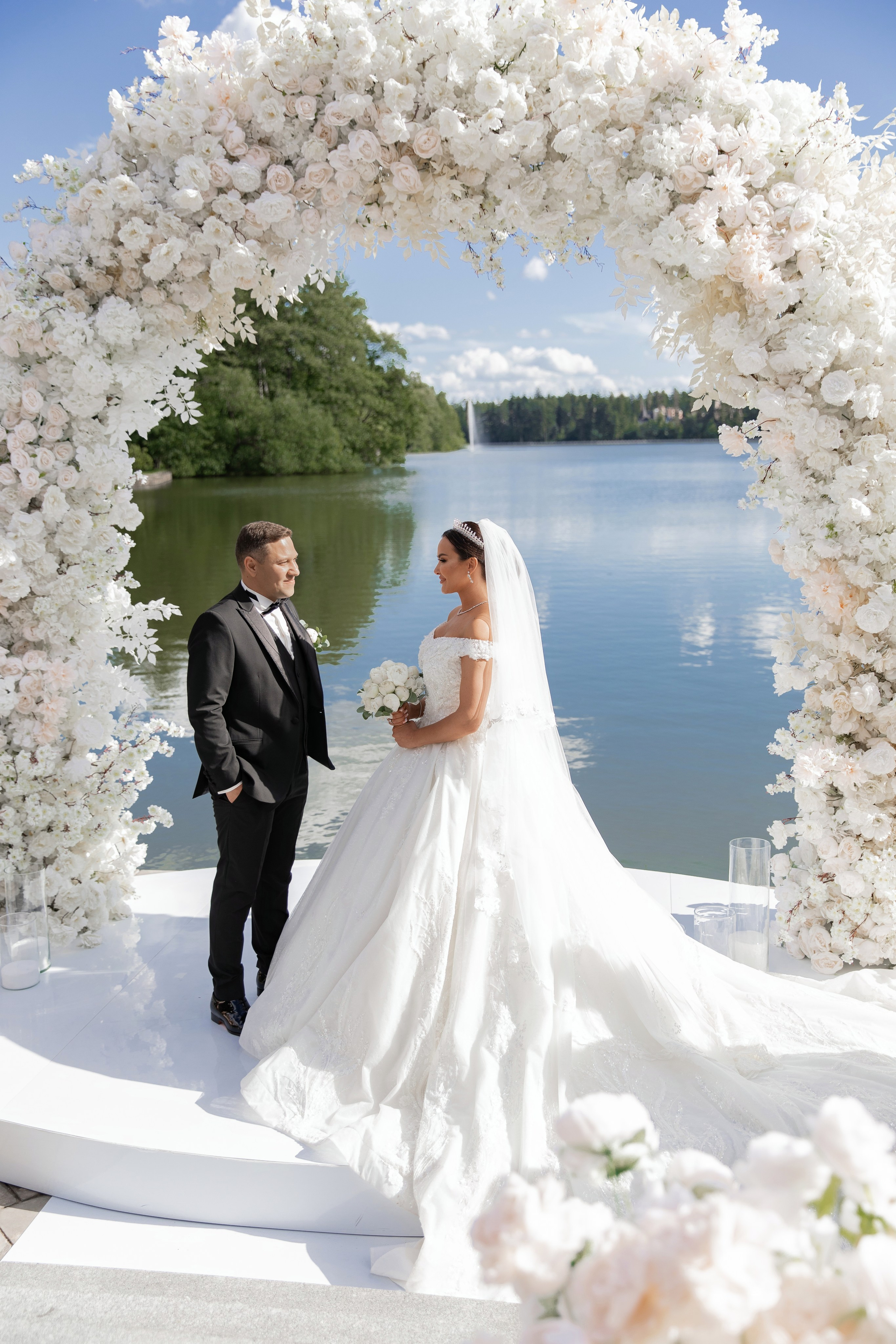 Свадебная фотосессия на вилле Ротонда. Главная