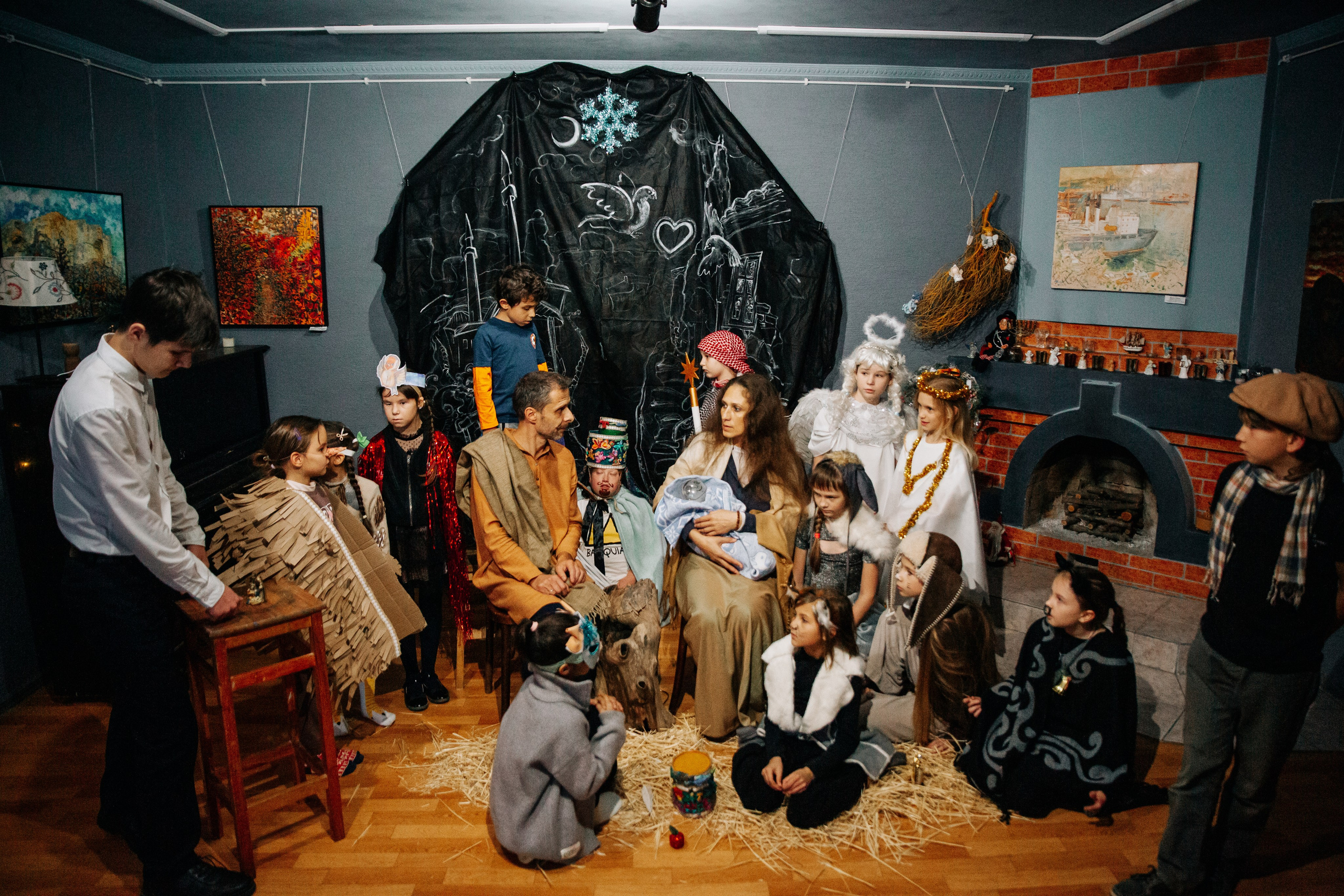 Спектакль «Рождество» Арт-пространство «Фрзи Грант». Фотограф в Крыму