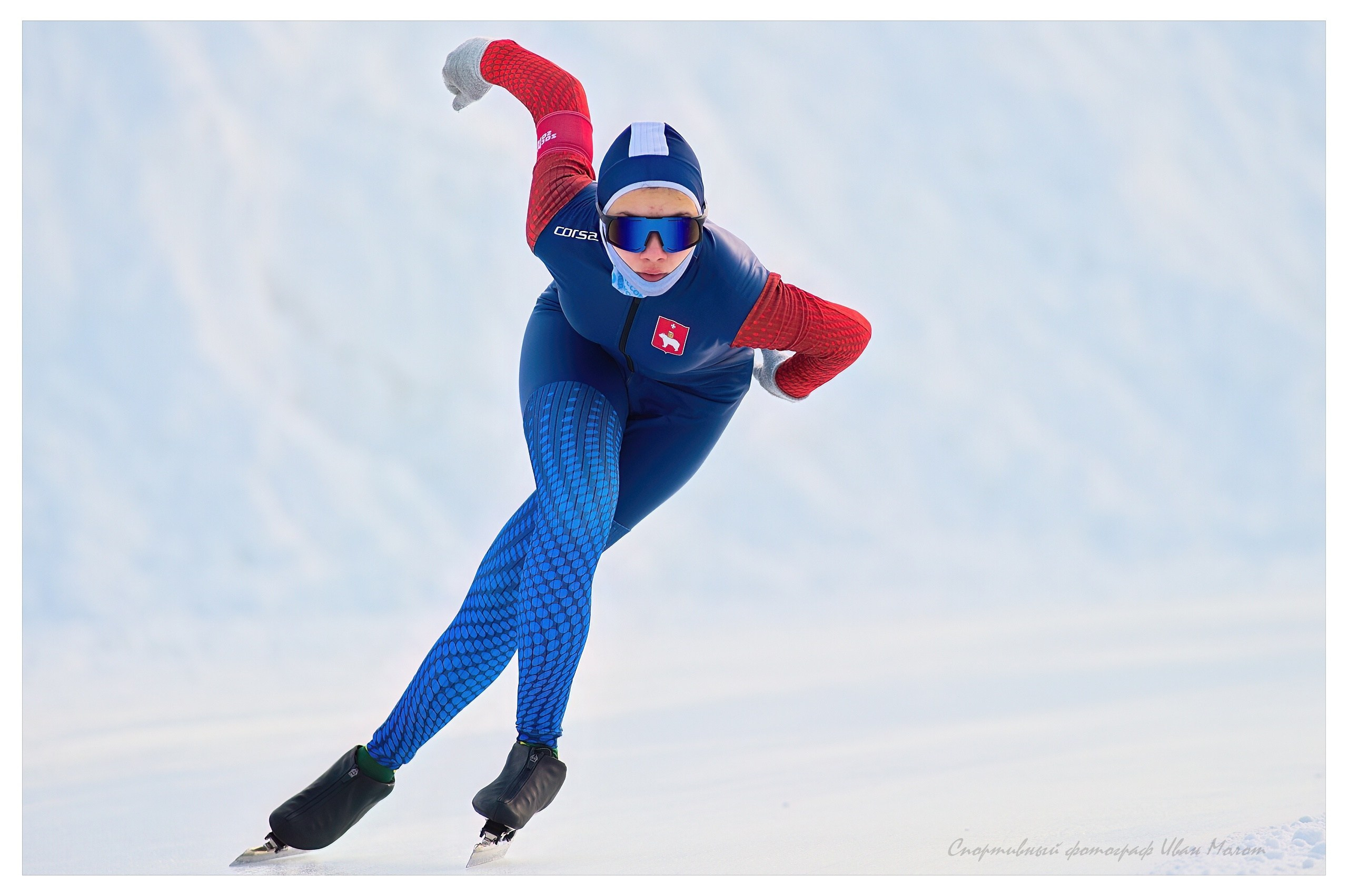 Конькобежный спорт. Спортивный фотограф Иван Молот (Киров)