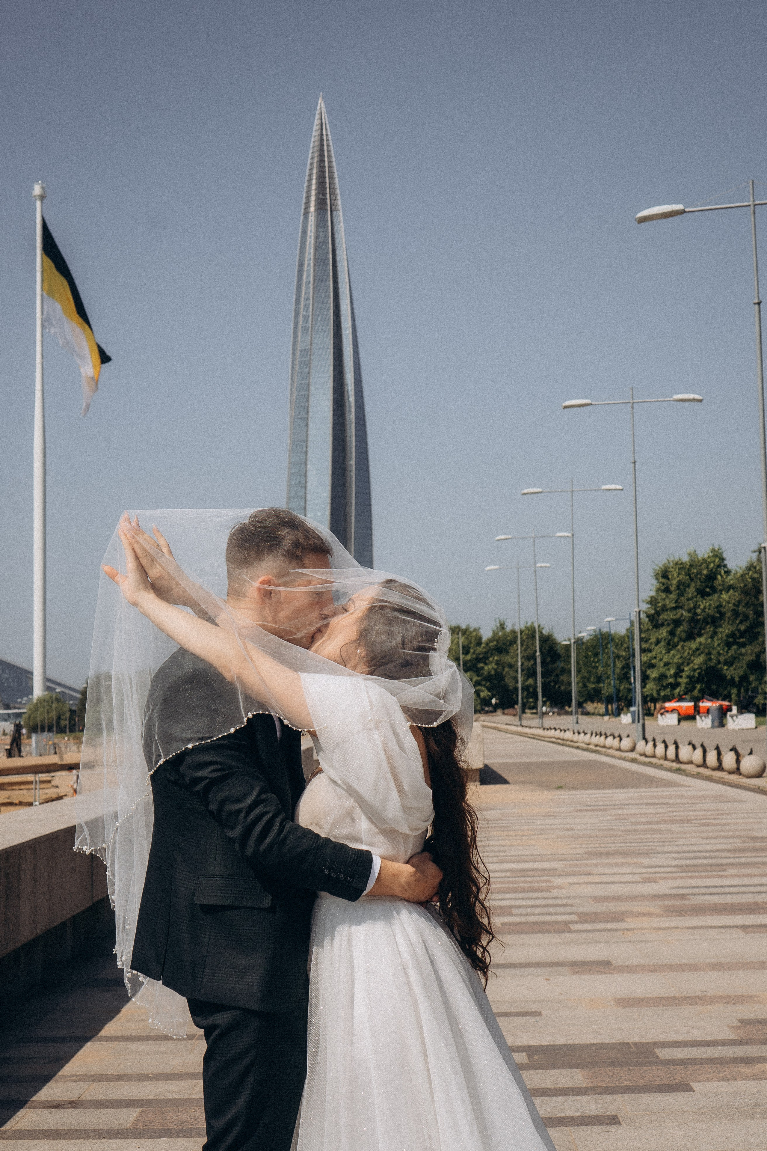 СВАДЕБНАЯ СЬЕМК В ПАРКЕ 300-ЛЕТИЯ. Профессиональный фотограф, Санкт-Петербург — Виктория Богомолова