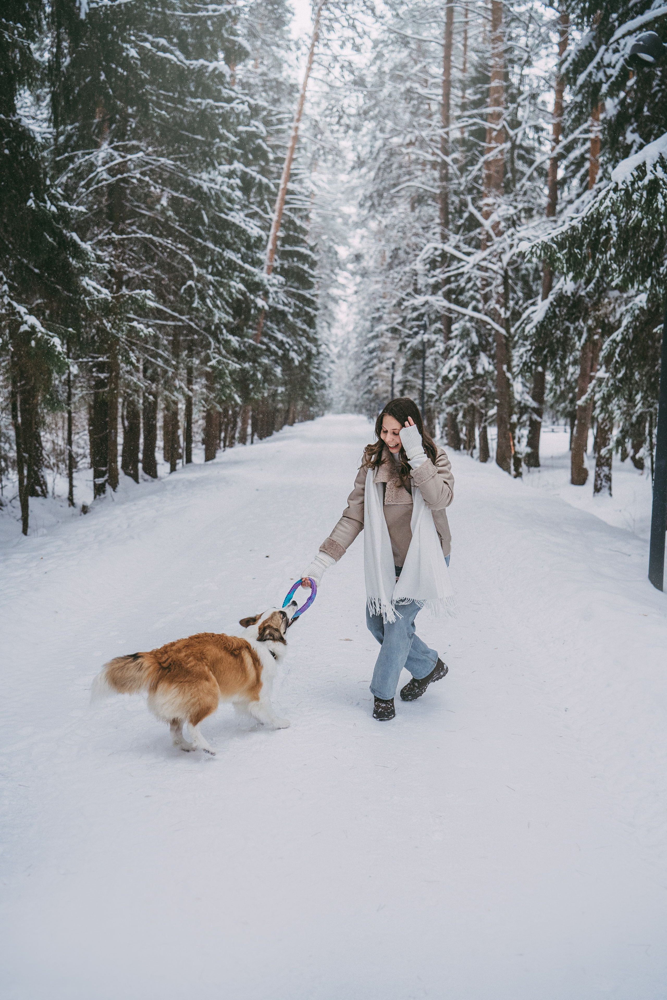 Катя, Анатолий и Елай. Фотограф анималист в Москве и Санкт-Петербурге Свиридова Анна