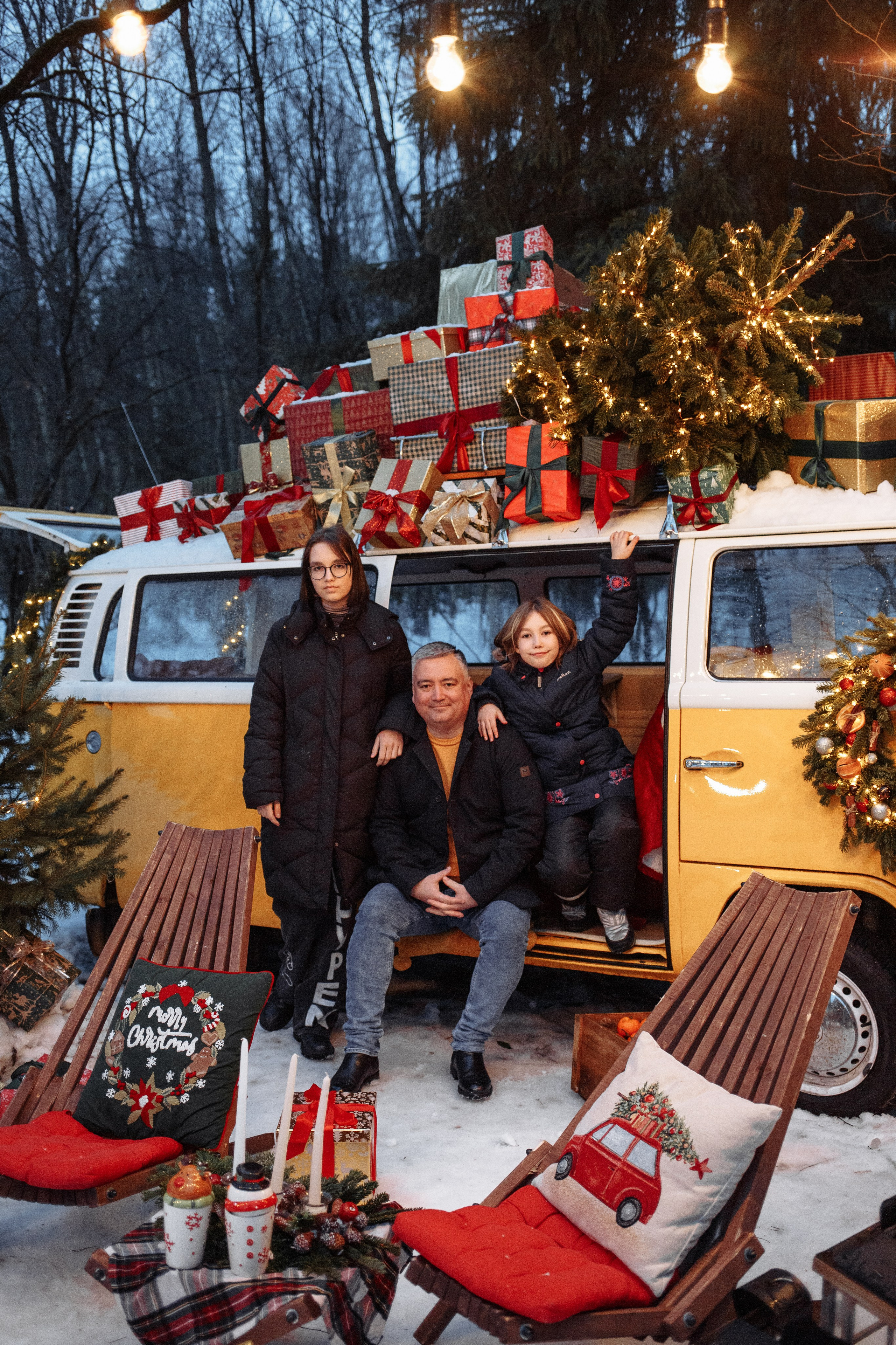 Марина и ее семья. Семейный фотограф Николаева Ольга