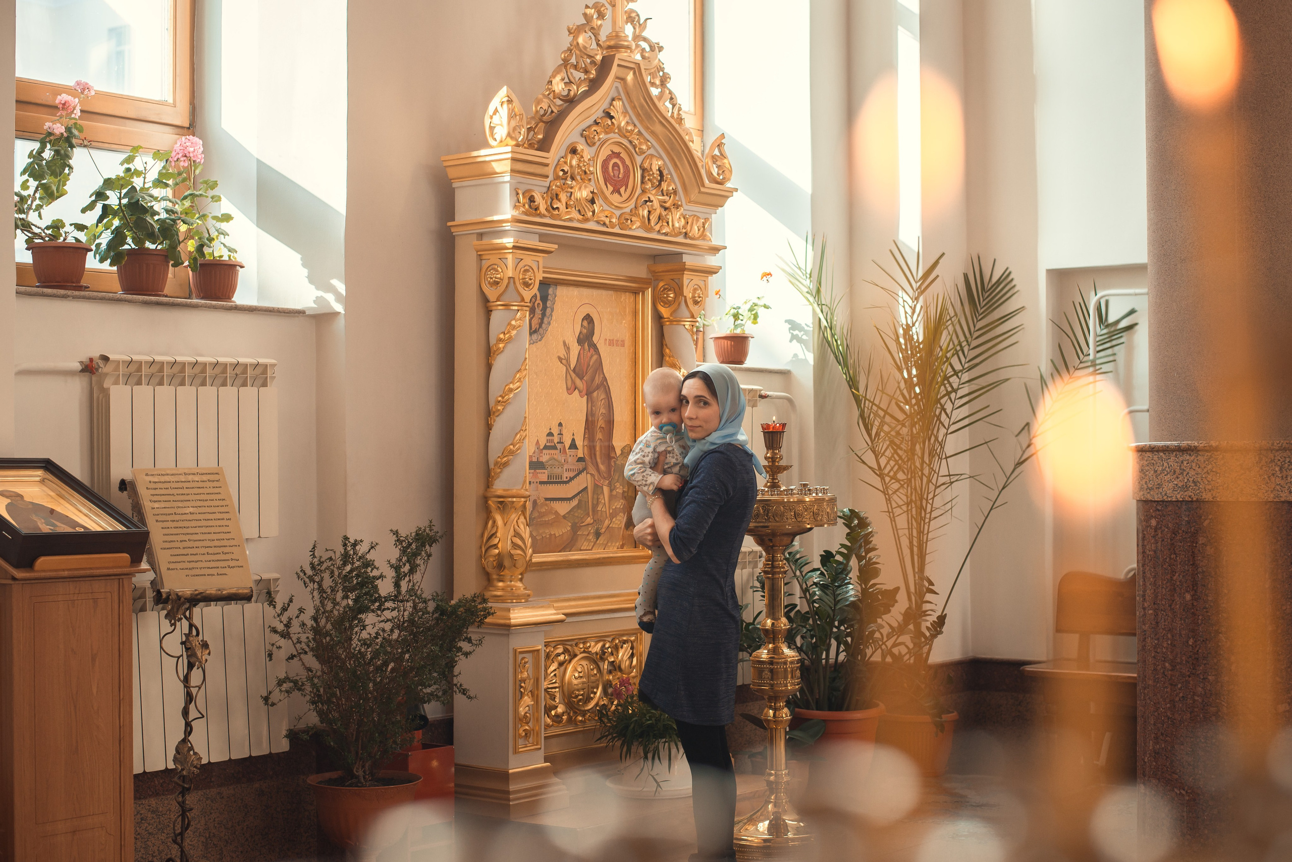 Таинство Крещения. Профессиональный фотограф Церковных Таинств в Чите Ткачук Юлия