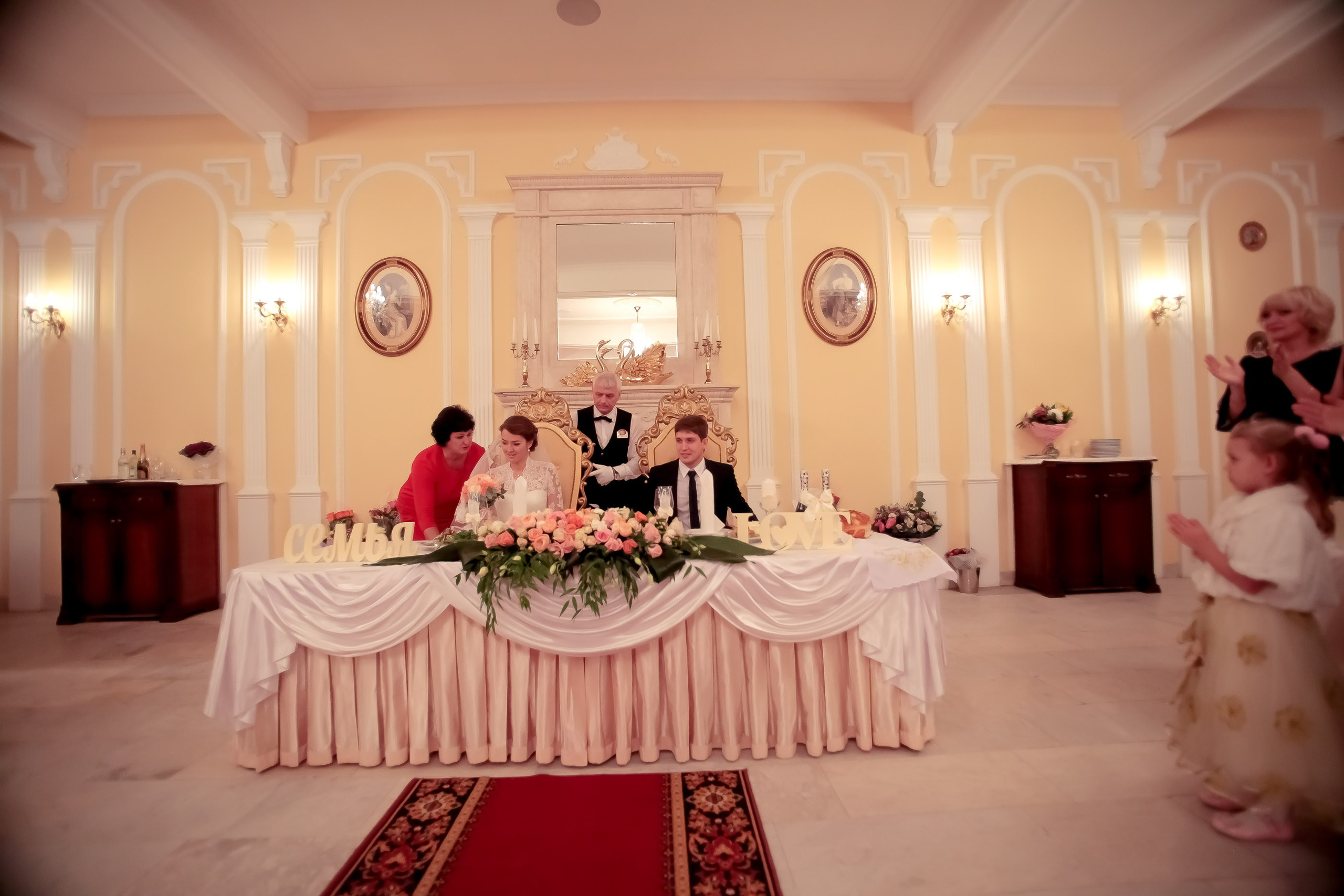 Банкет/Banquet. Максим Матвийченко и Виктория Басова профессионалы своего дела